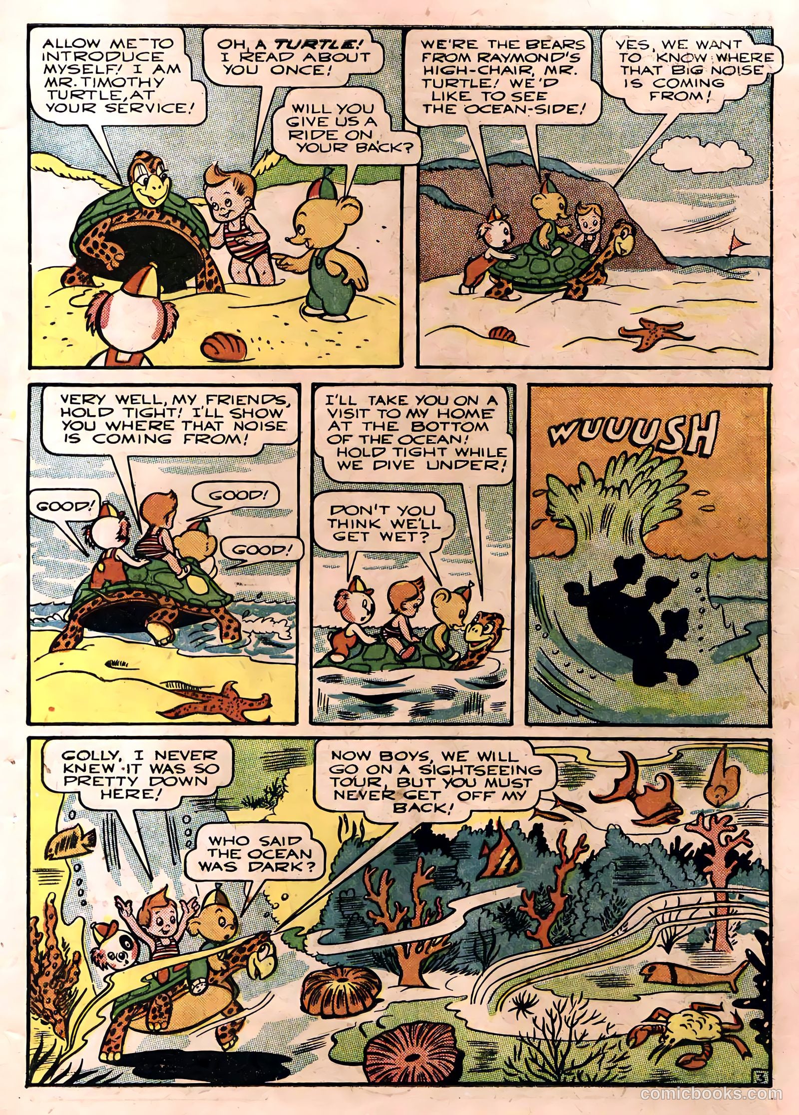 Tick Tock Tales [Tick Tock Comics] #5 (1946) — page 5 of 52