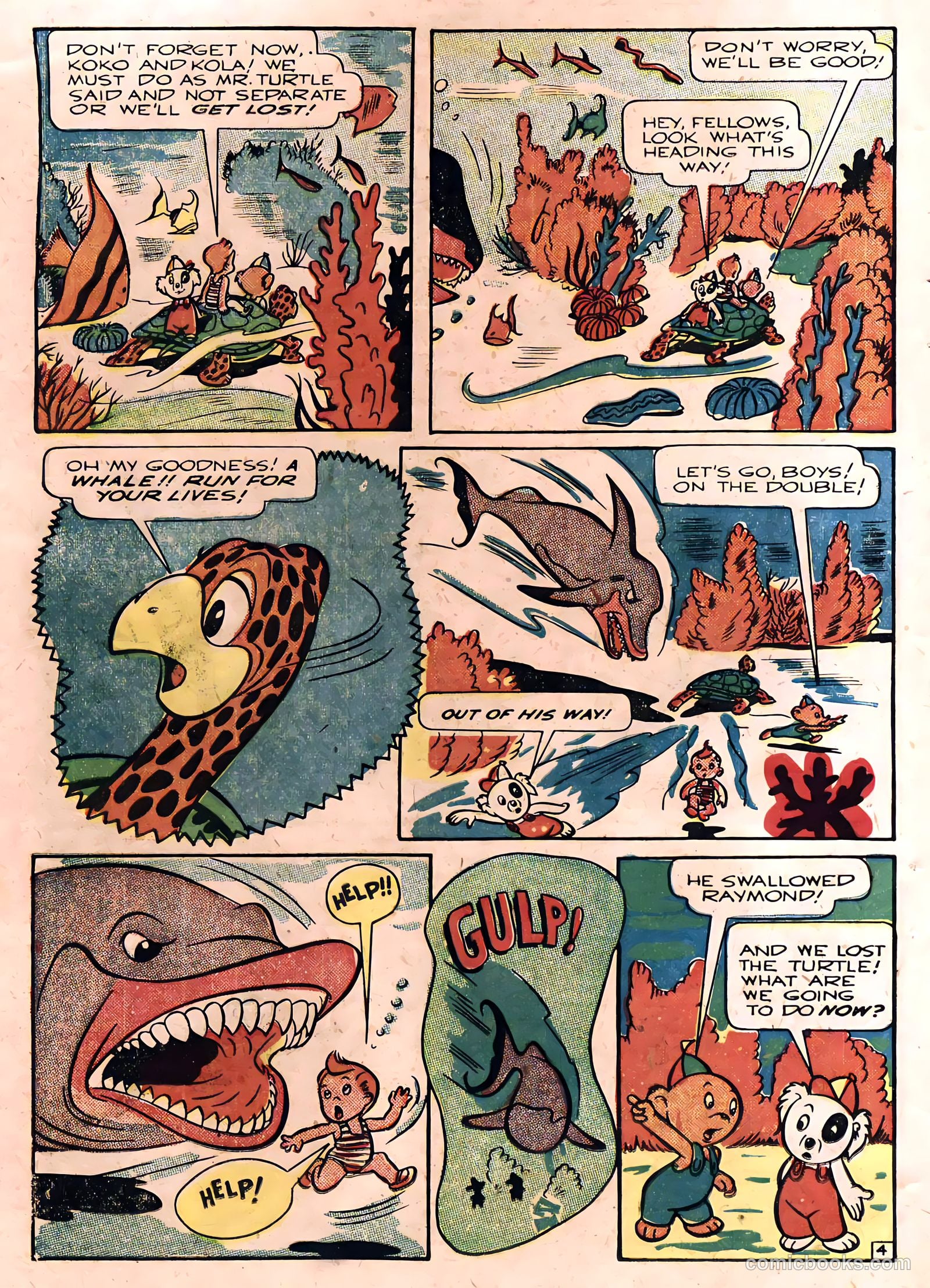 Tick Tock Tales [Tick Tock Comics] #5 (1946) — page 6 of 52