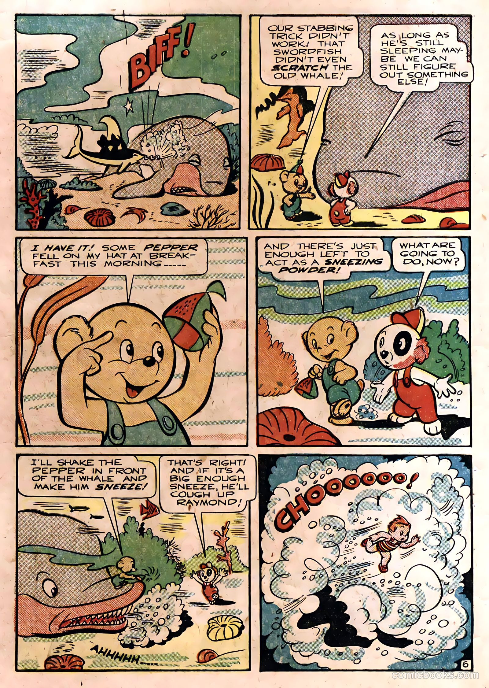 Tick Tock Tales [Tick Tock Comics] #5 (1946) — page 8 of 52