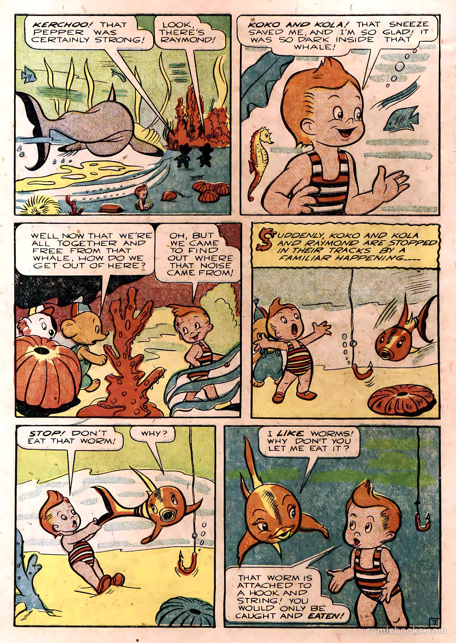 Tick Tock Tales [Tick Tock Comics] #5 (1946) — page 9 of 52