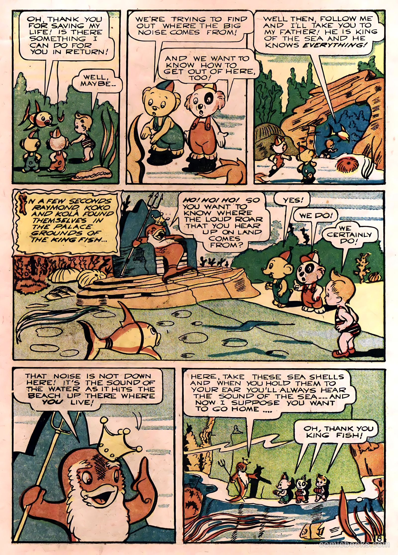 Tick Tock Tales [Tick Tock Comics] #5 (1946) — page 10 of 52