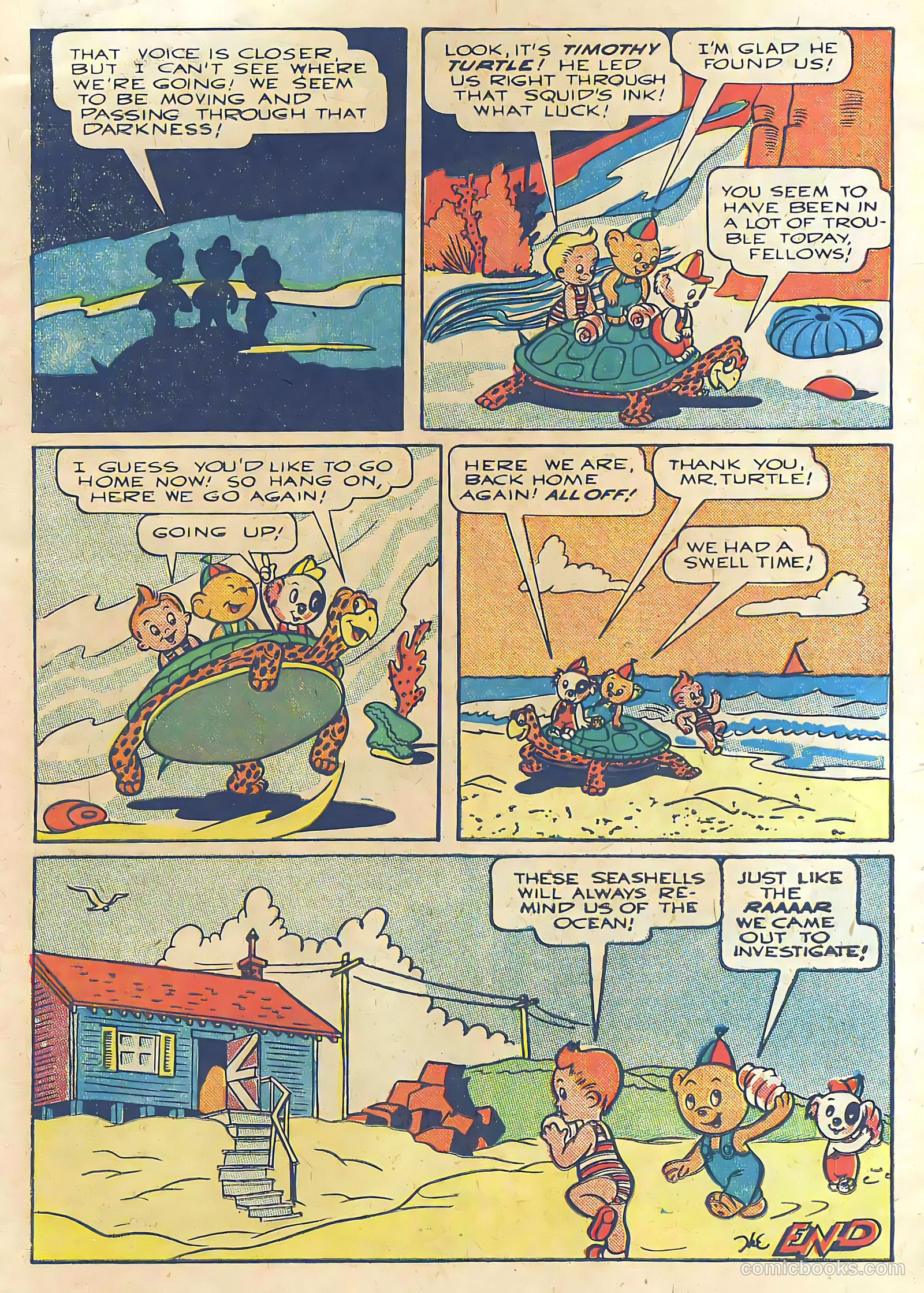 Tick Tock Tales [Tick Tock Comics] #5 (1946) — page 12 of 52