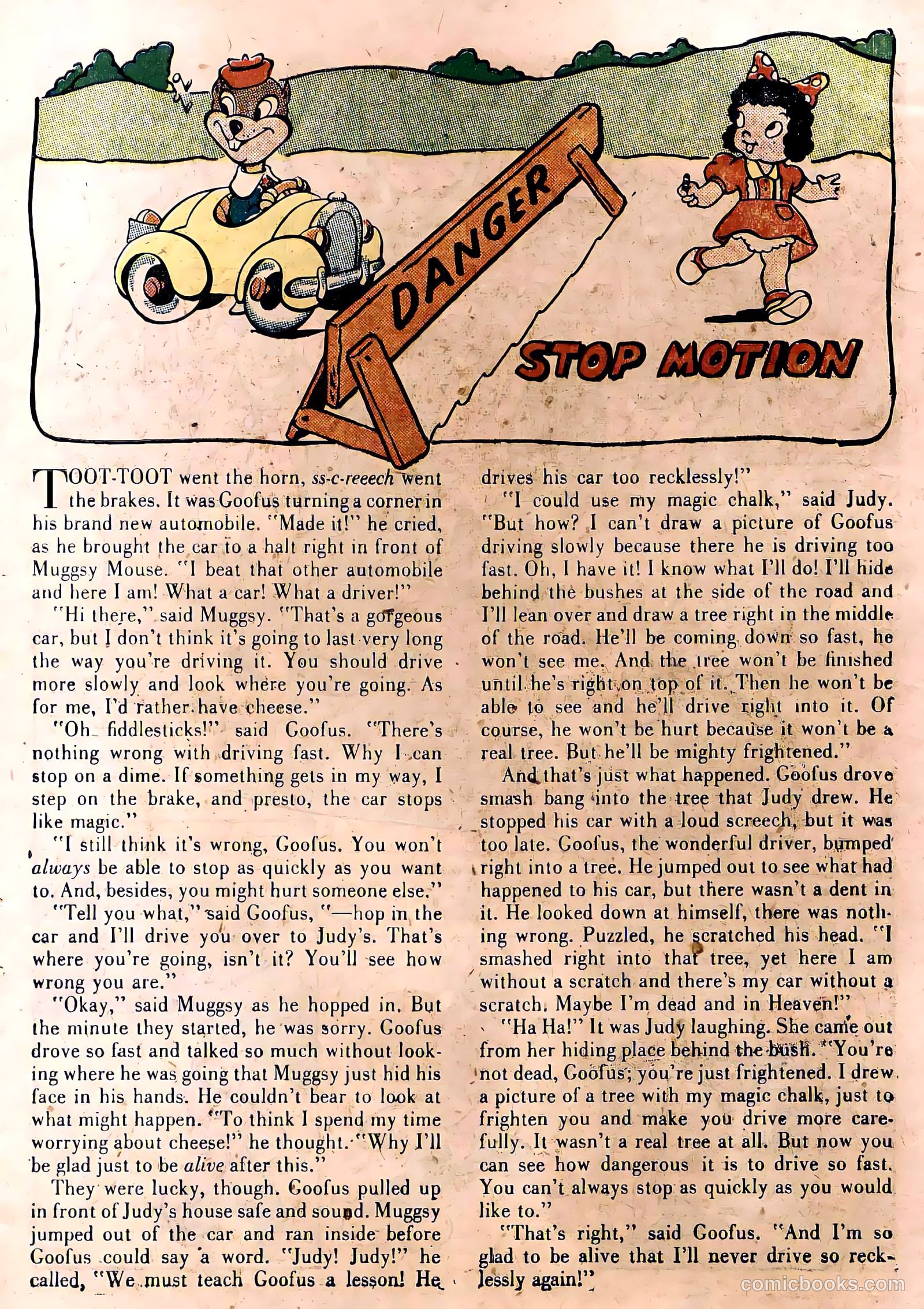 Tick Tock Tales [Tick Tock Comics] #5 (1946) — page 13 of 52