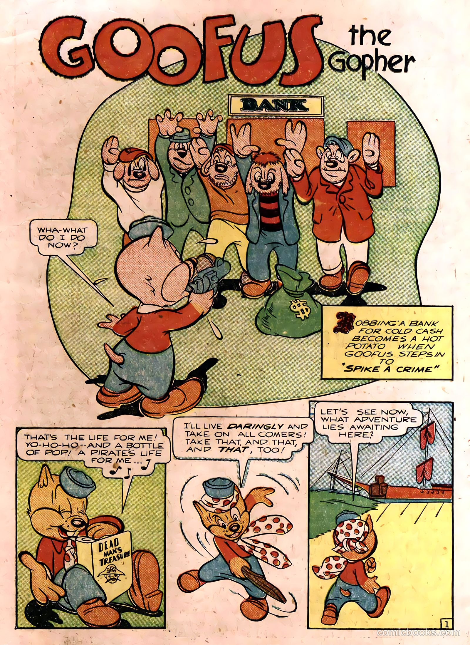 Tick Tock Tales [Tick Tock Comics] #5 (1946) — page 14 of 52