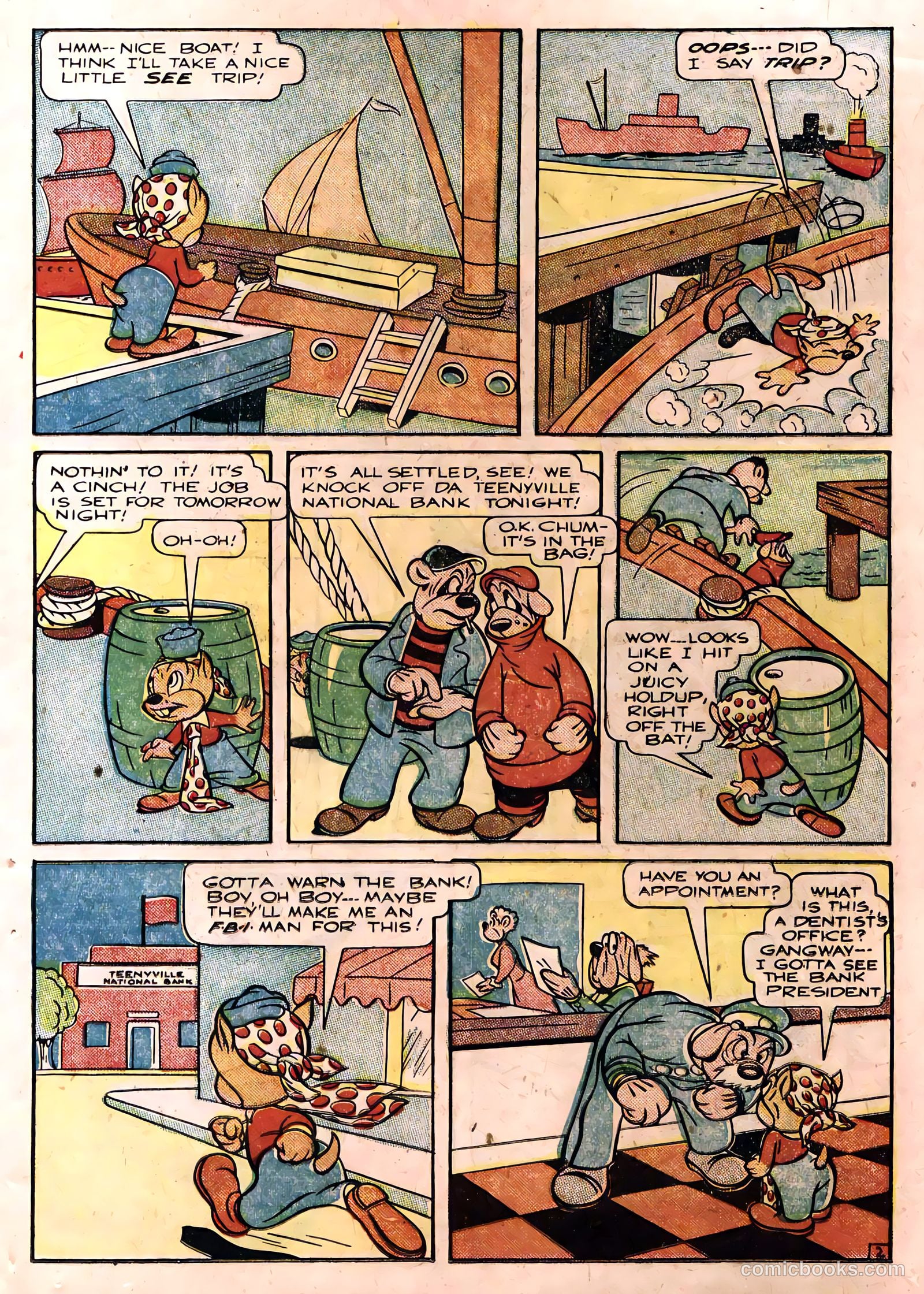Tick Tock Tales [Tick Tock Comics] #5 (1946) — page 15 of 52