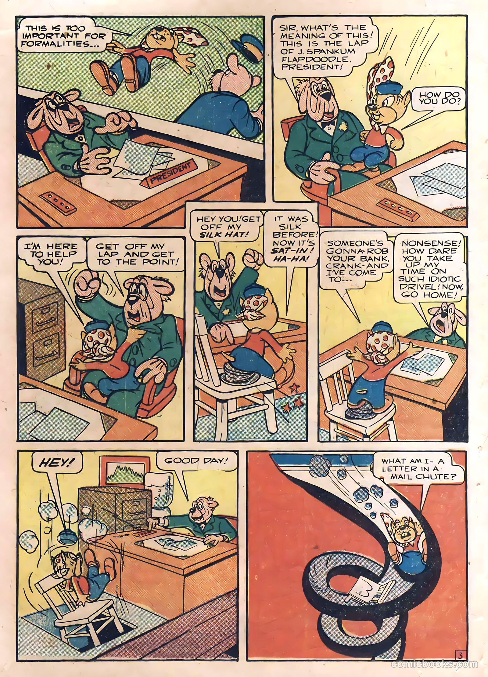 Tick Tock Tales [Tick Tock Comics] #5 (1946) — page 16 of 52