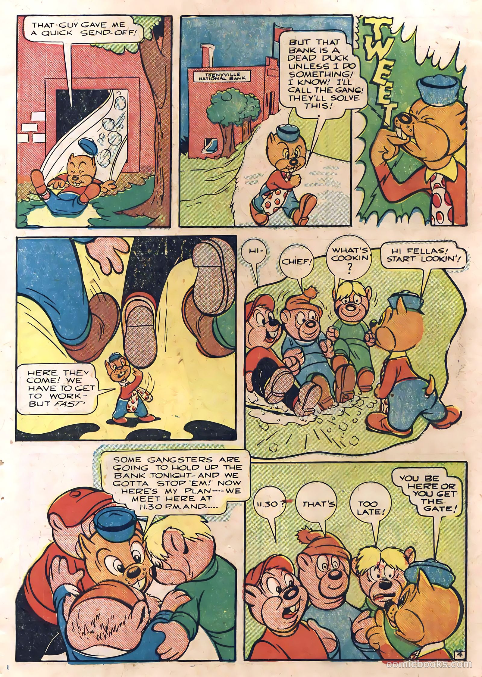 Tick Tock Tales [Tick Tock Comics] #5 (1946) — page 17 of 52