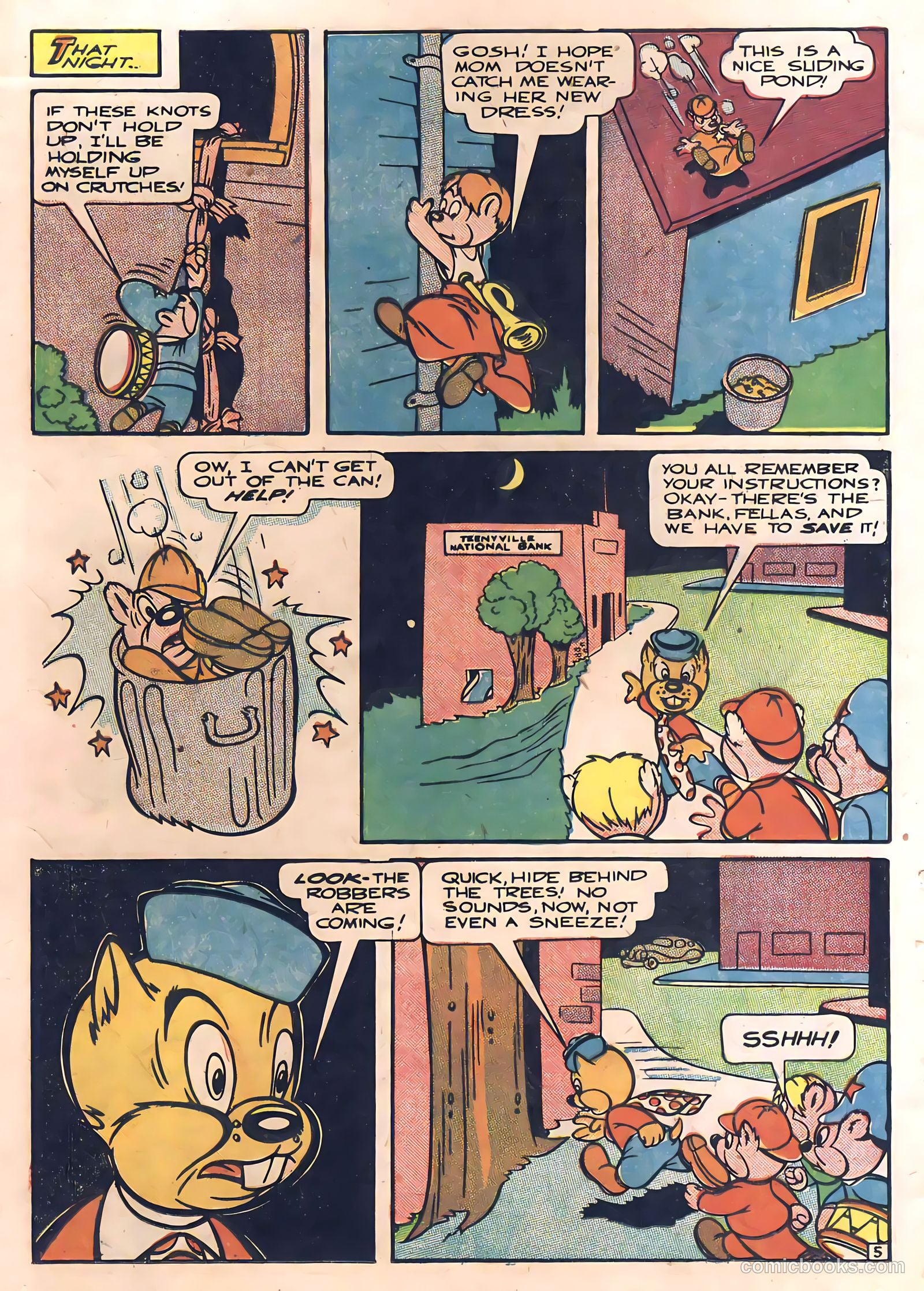 Tick Tock Tales [Tick Tock Comics] #5 (1946) — page 18 of 52