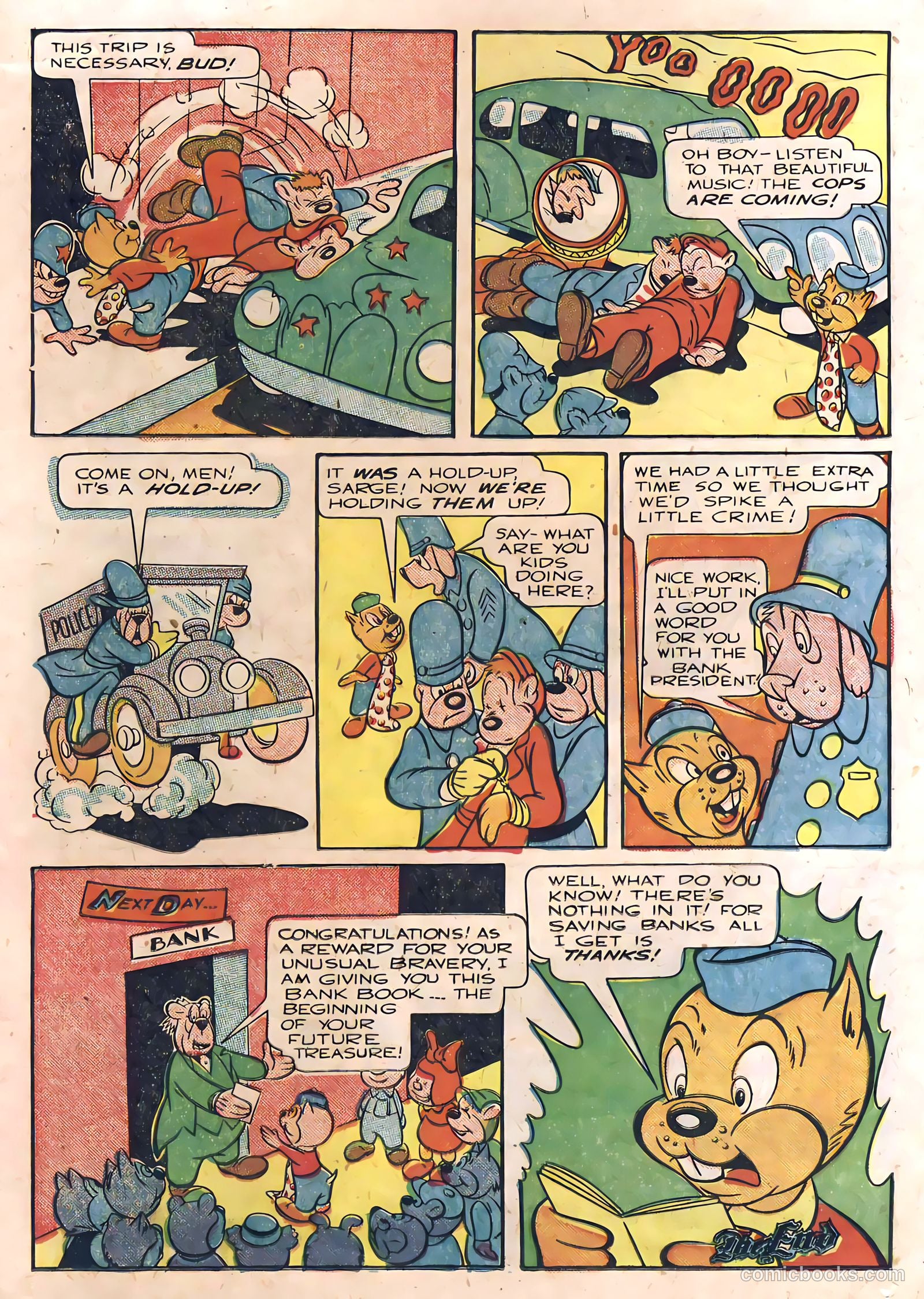 Tick Tock Tales [Tick Tock Comics] #5 (1946) — page 20 of 52