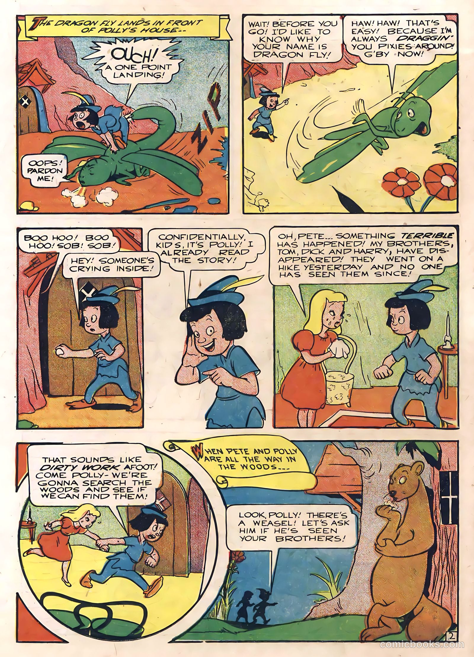 Tick Tock Tales [Tick Tock Comics] #5 (1946) — page 29 of 52