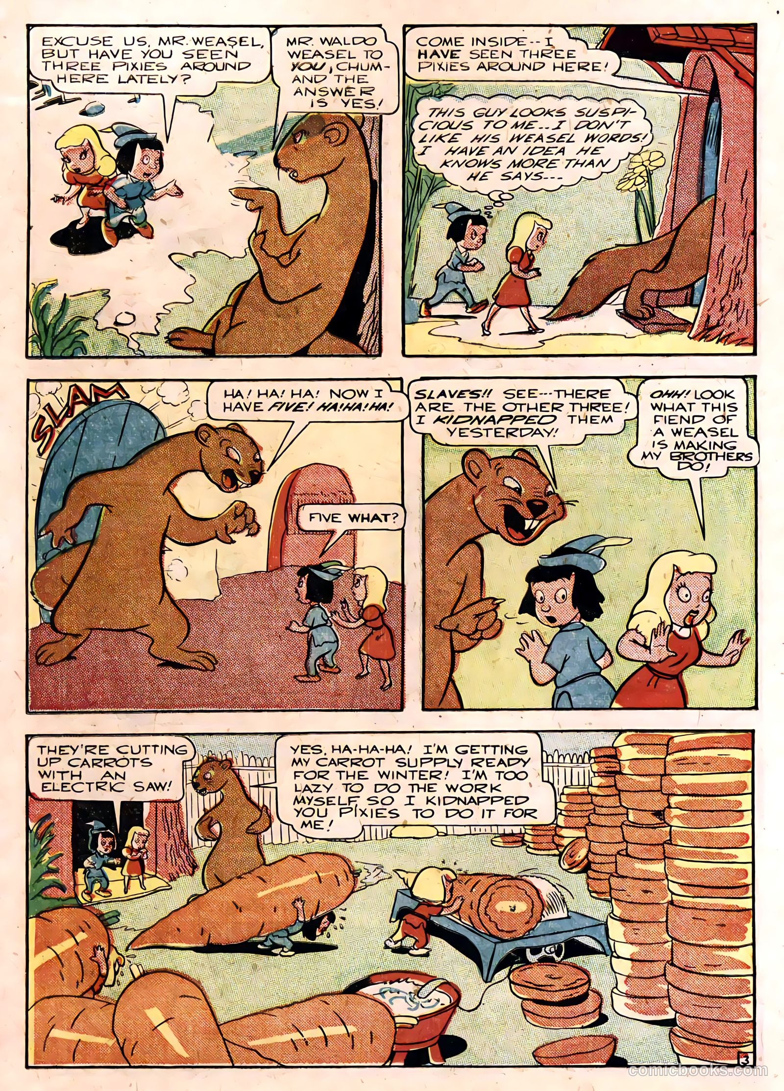 Tick Tock Tales [Tick Tock Comics] #5 (1946) — page 30 of 52