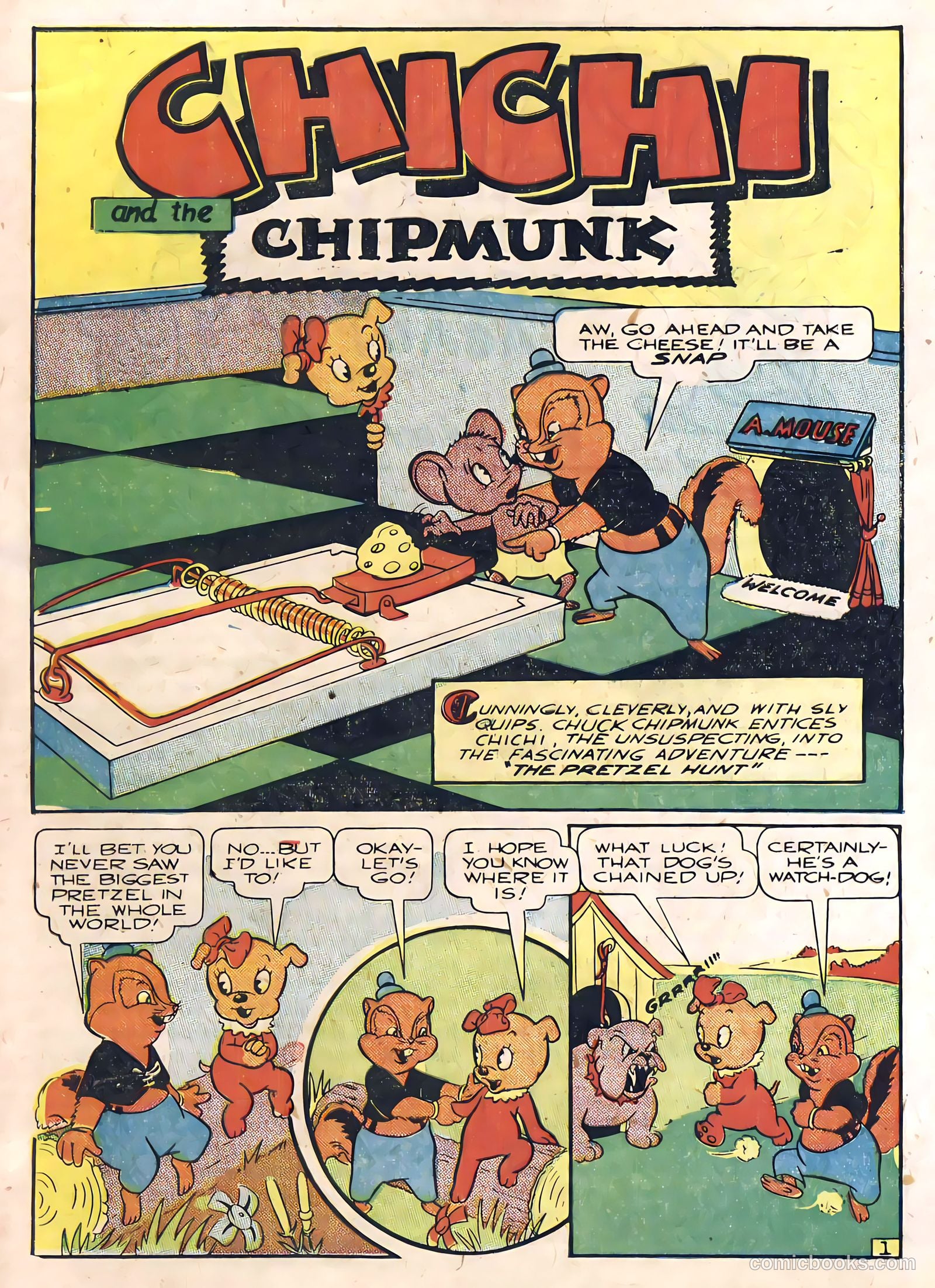 Tick Tock Tales [Tick Tock Comics] #5 (1946) — page 36 of 52