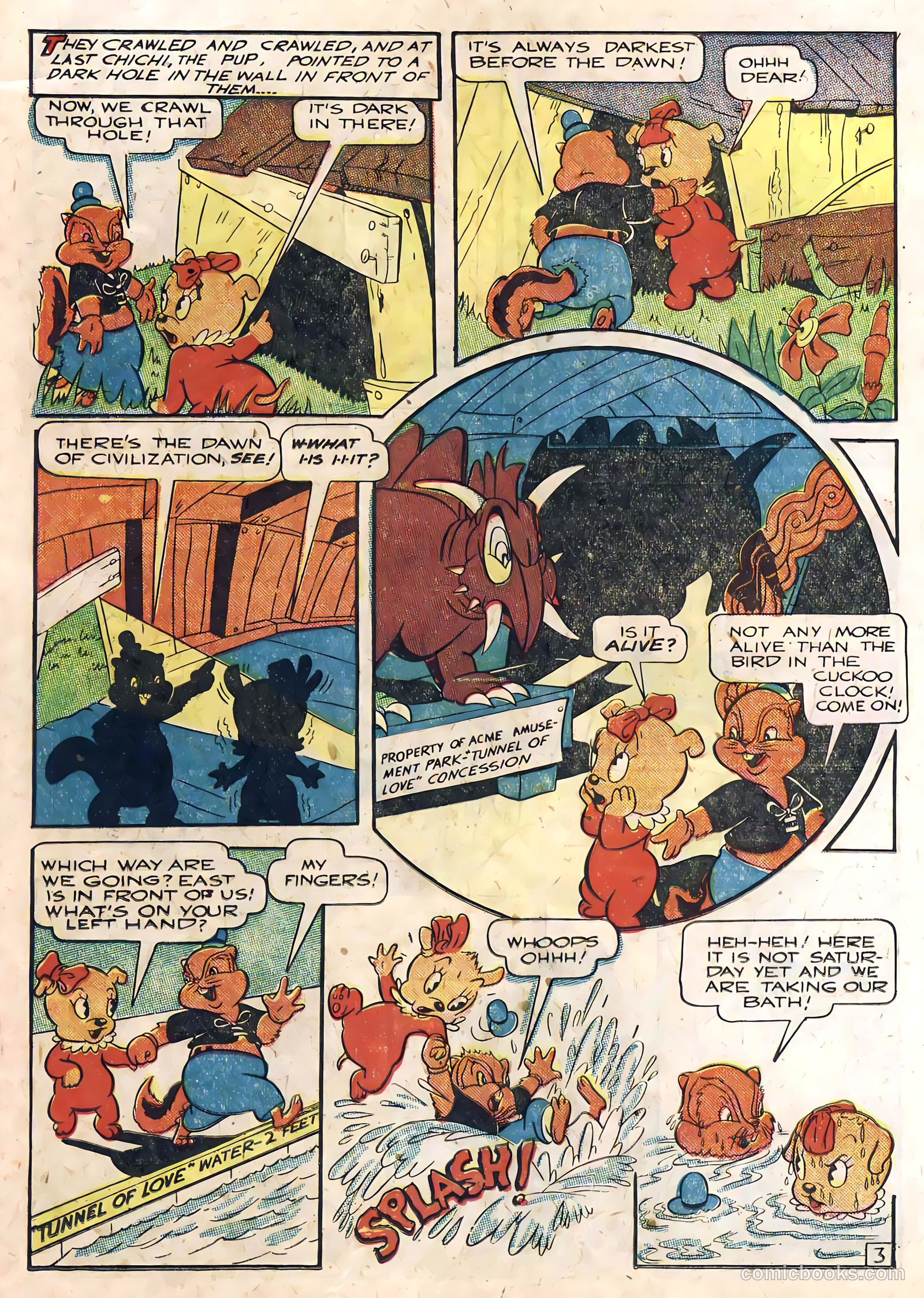 Tick Tock Tales [Tick Tock Comics] #5 (1946) — page 38 of 52