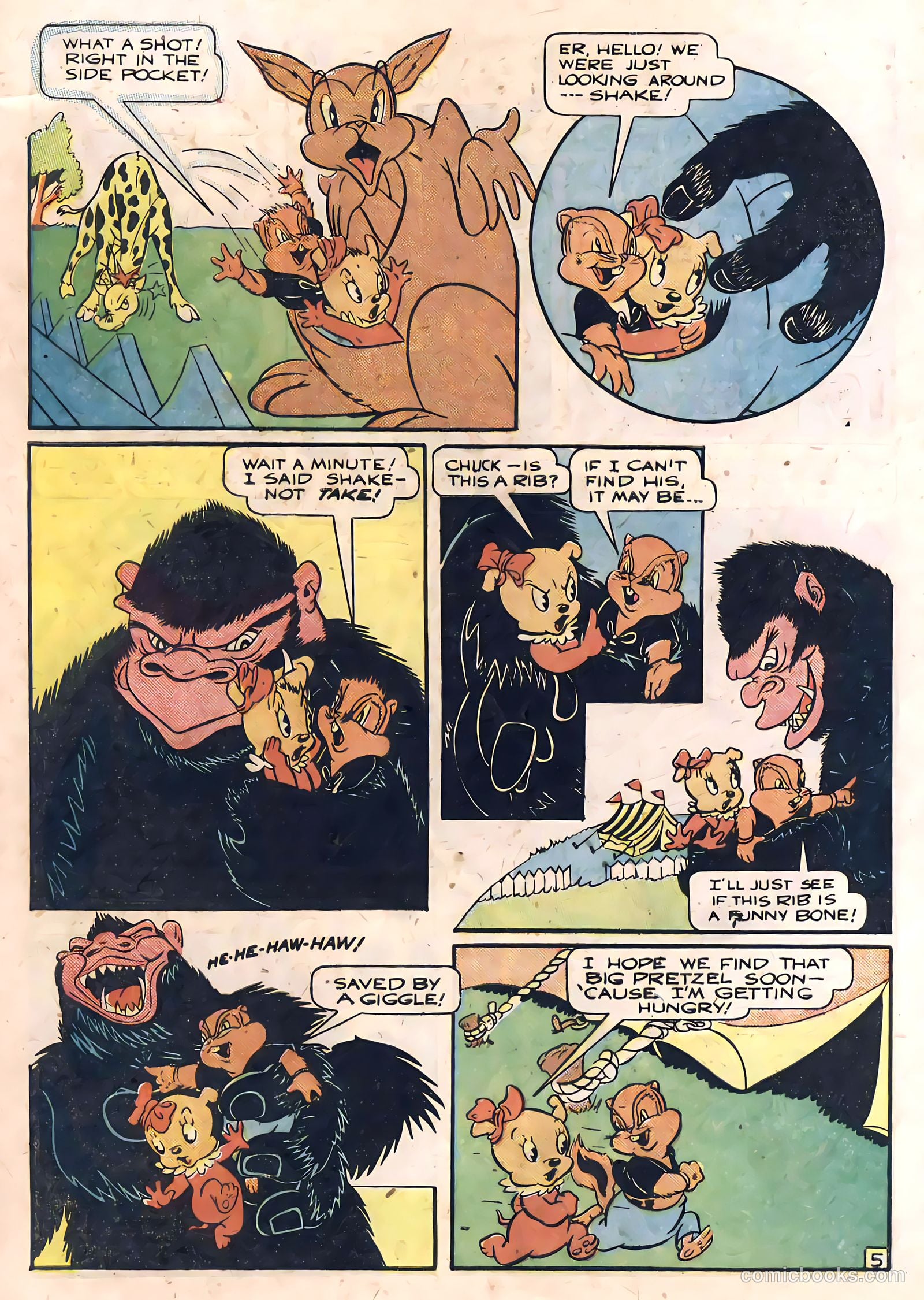 Tick Tock Tales [Tick Tock Comics] #5 (1946) — page 40 of 52