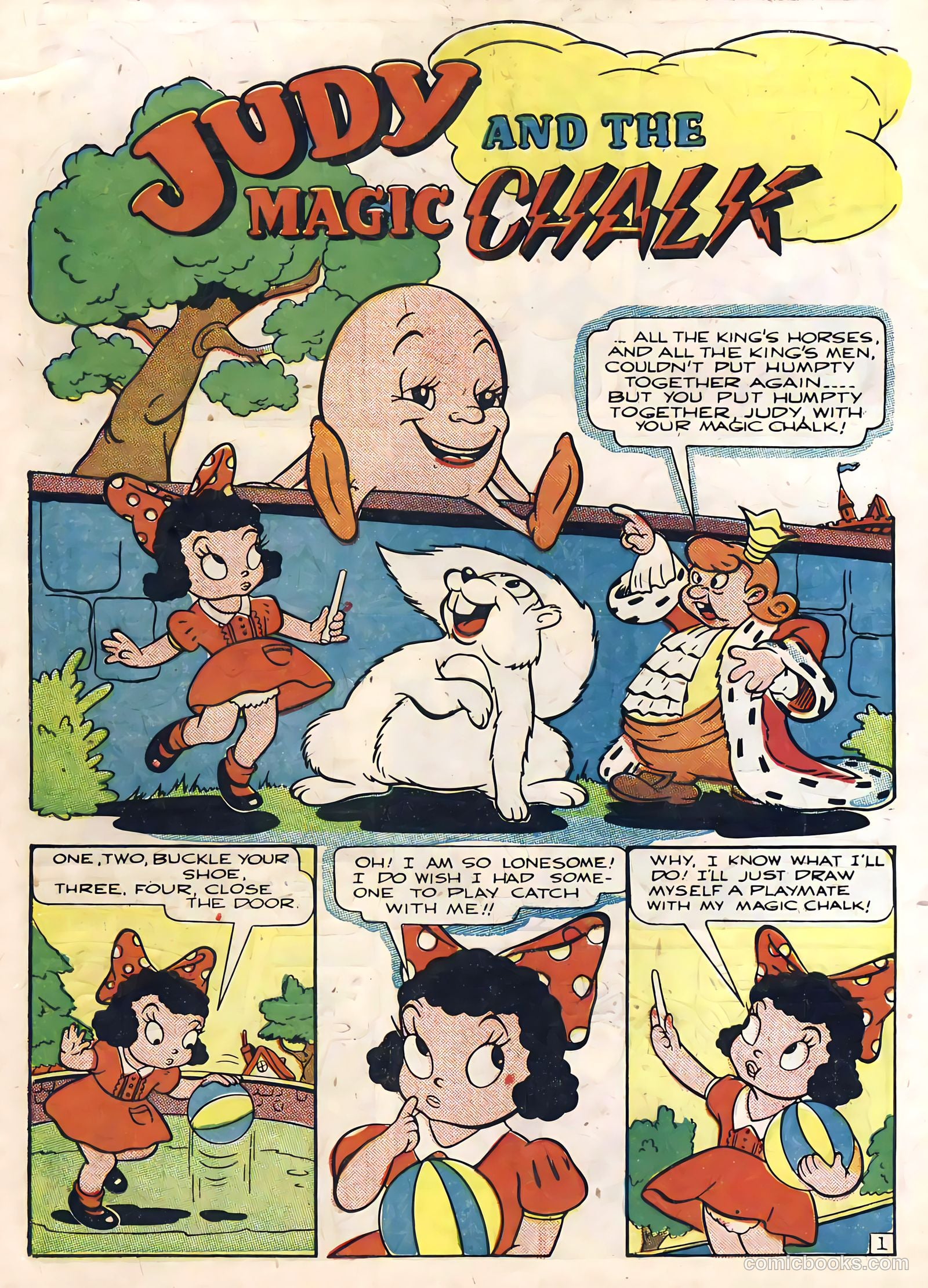 Tick Tock Tales [Tick Tock Comics] #5 (1946) — page 42 of 52