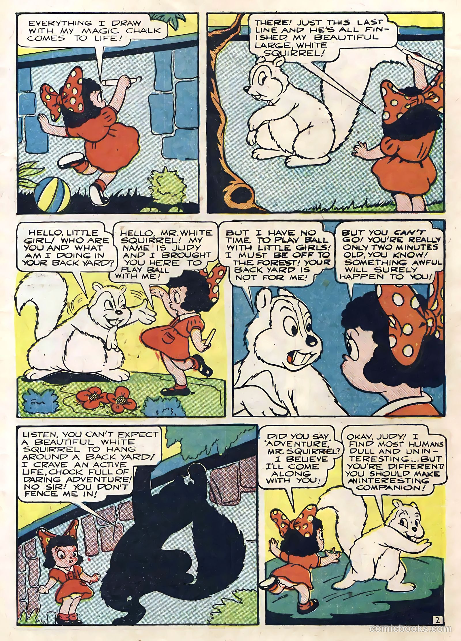 Tick Tock Tales [Tick Tock Comics] #5 (1946) — page 43 of 52
