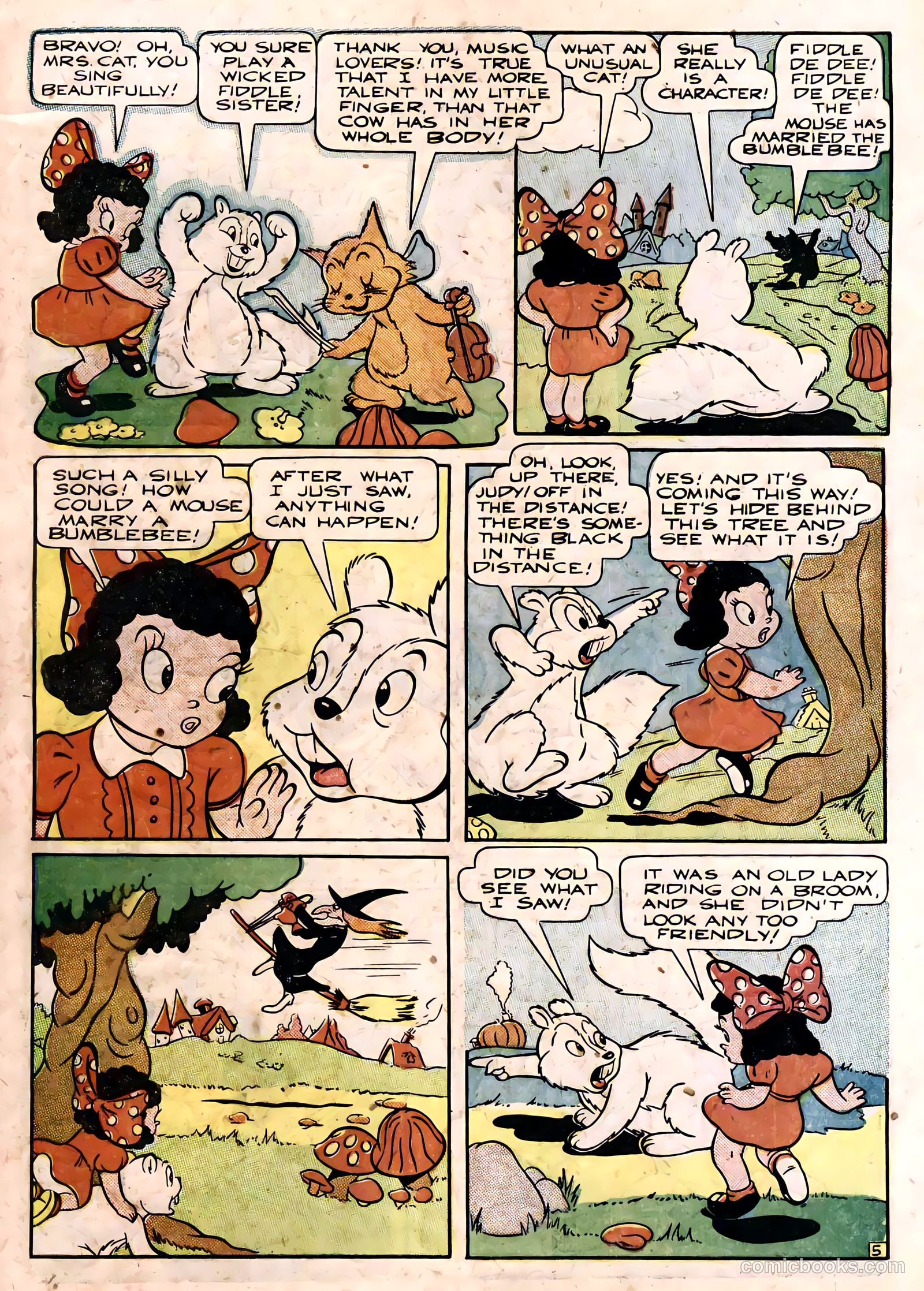 Tick Tock Tales [Tick Tock Comics] #5 (1946) — page 46 of 52