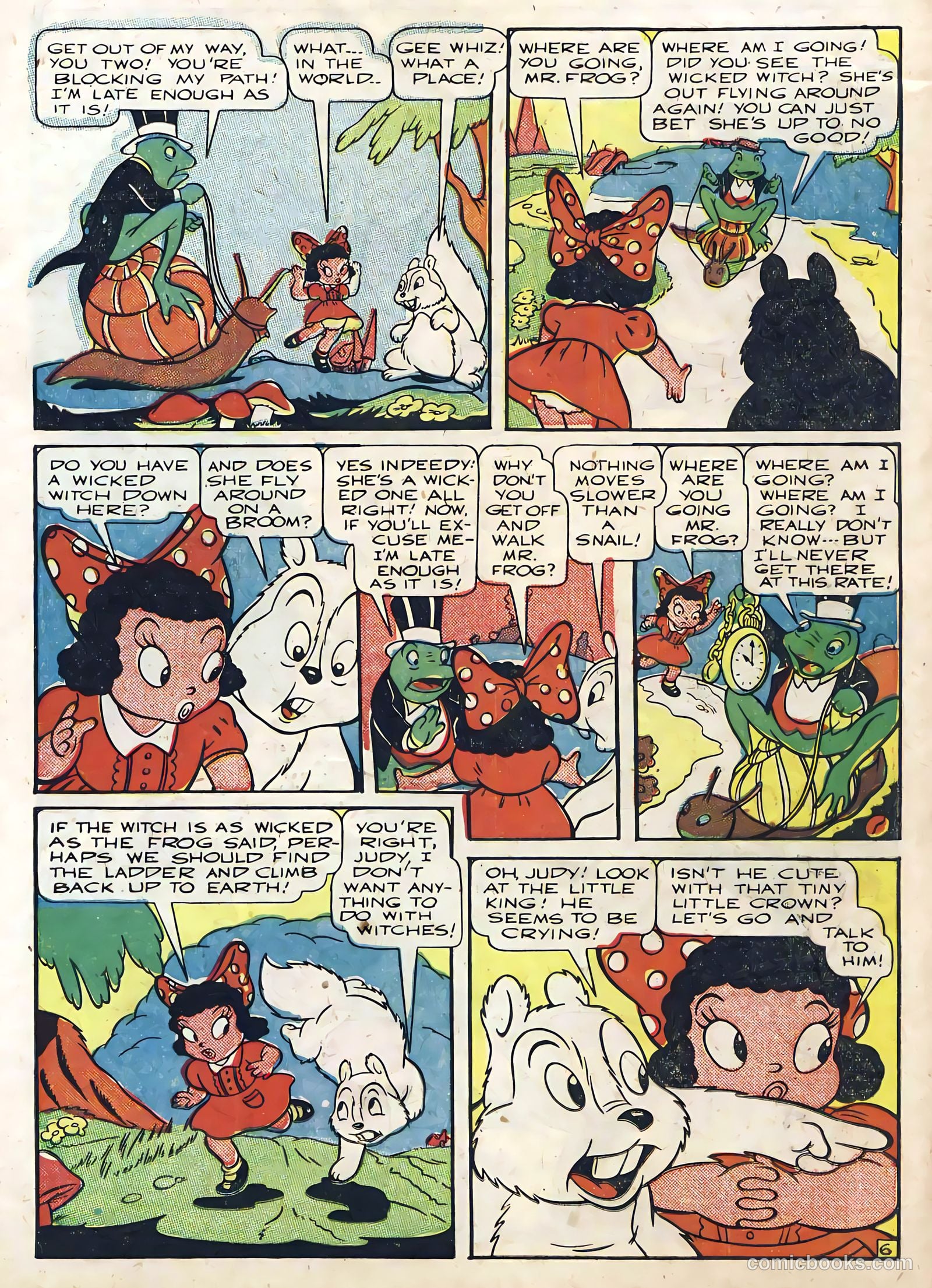 Tick Tock Tales [Tick Tock Comics] #5 (1946) — page 47 of 52