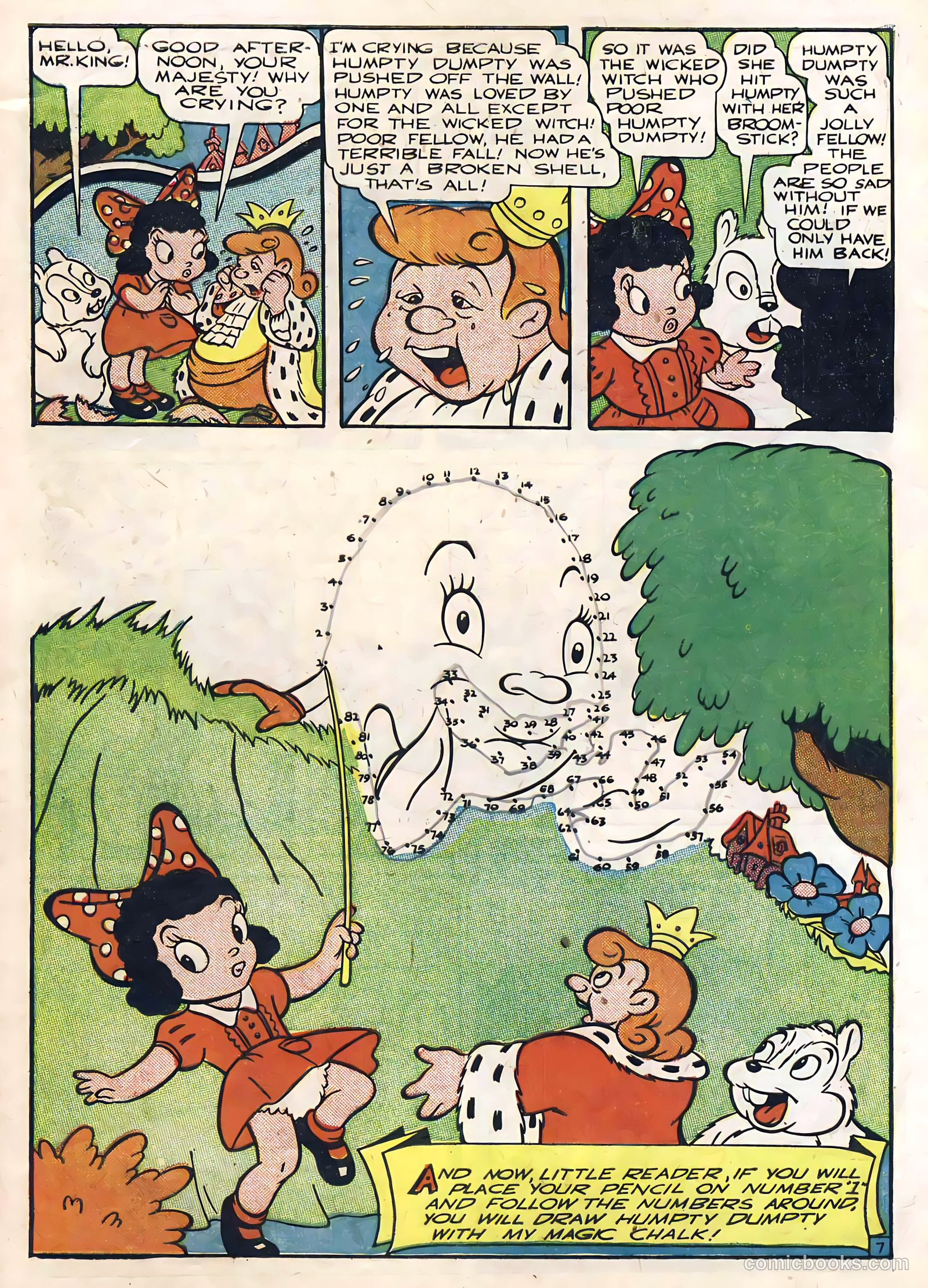 Tick Tock Tales [Tick Tock Comics] #5 (1946) — page 48 of 52