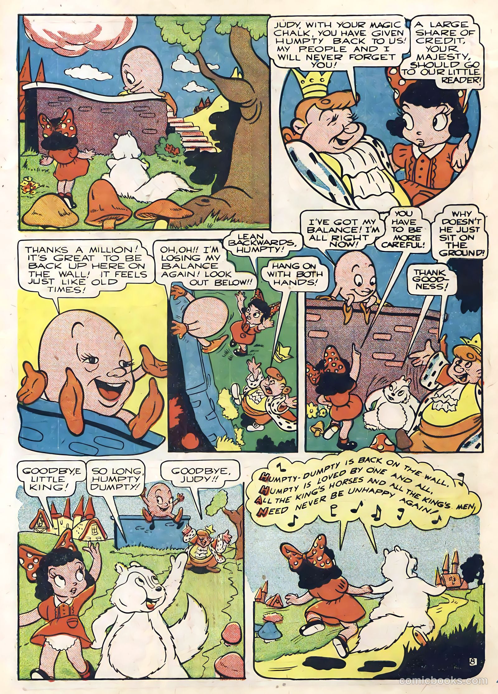 Tick Tock Tales [Tick Tock Comics] #5 (1946) — page 49 of 52
