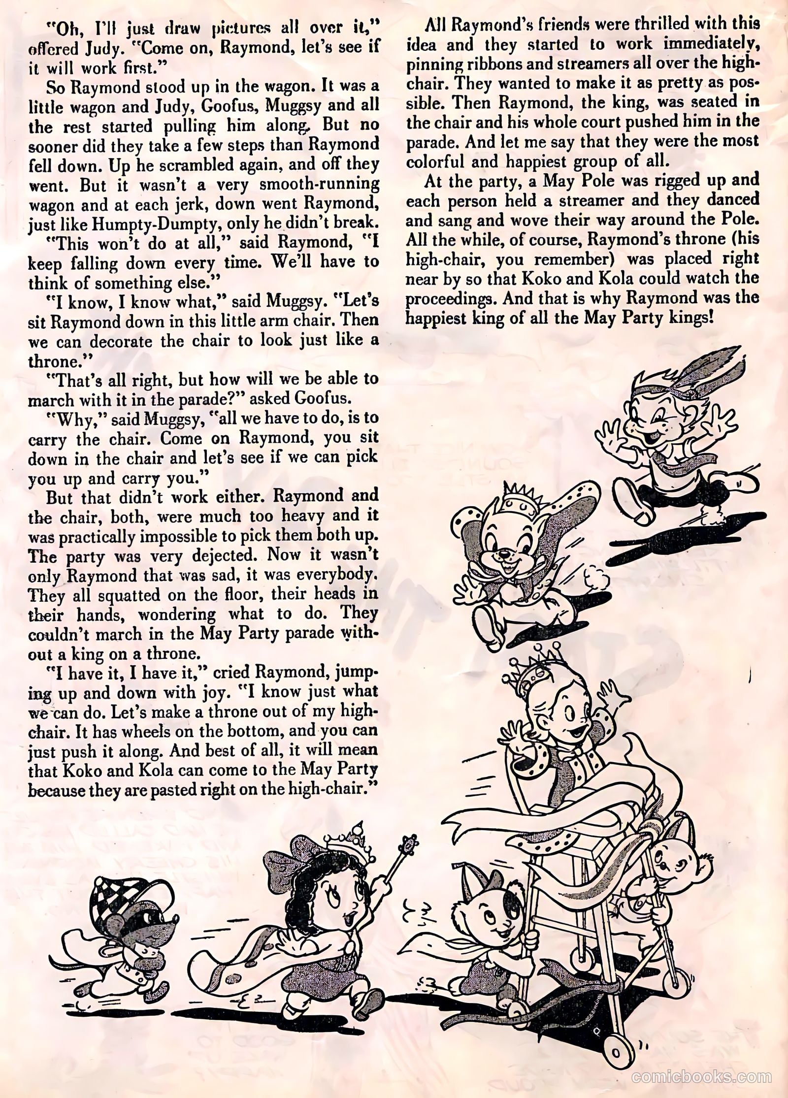 Tick Tock Tales [Tick Tock Comics] #5 (1946) — page 51 of 52