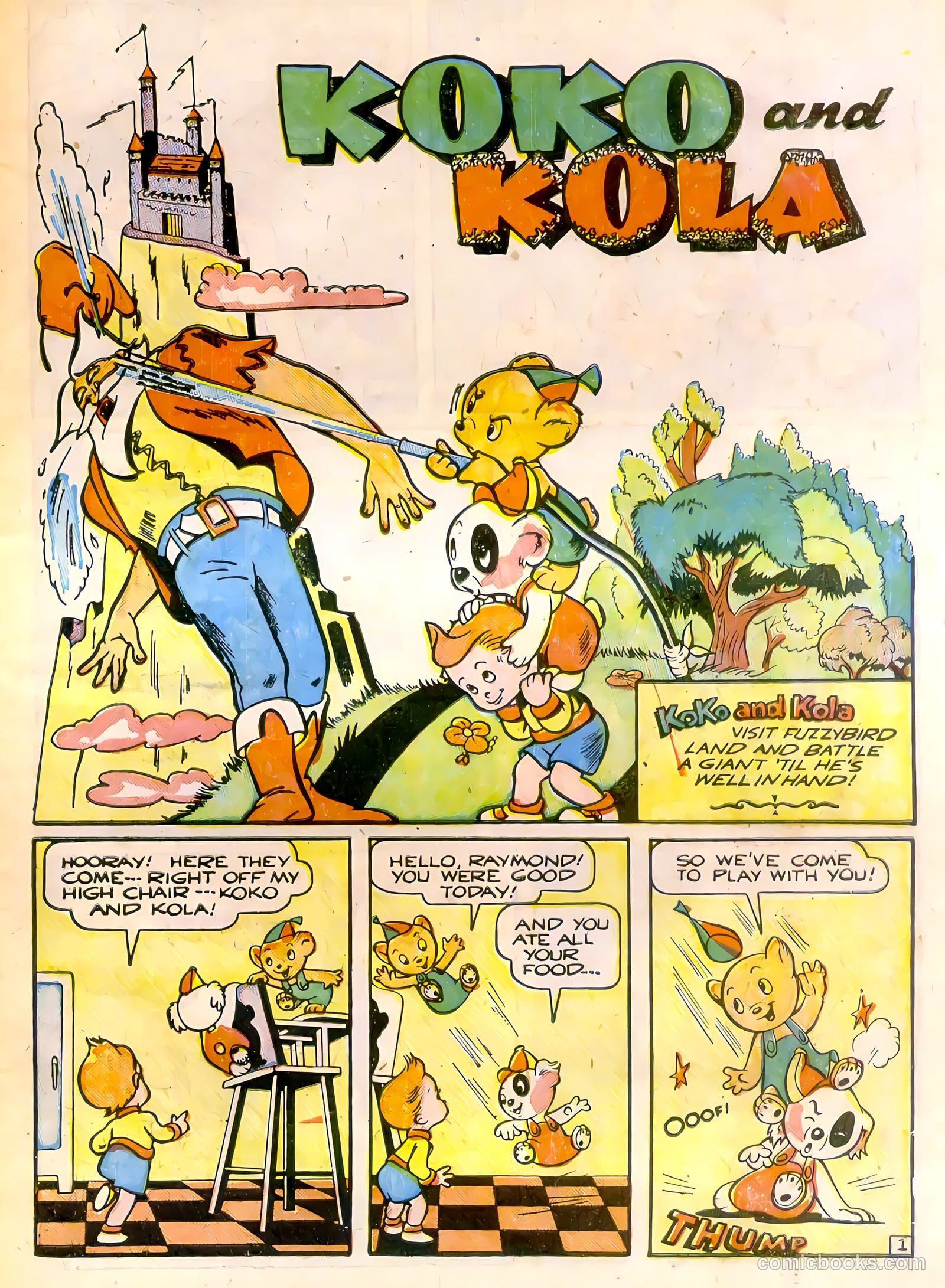 Tick Tock Tales [Tick Tock Comics] #6 (1946) — page 3 of 52