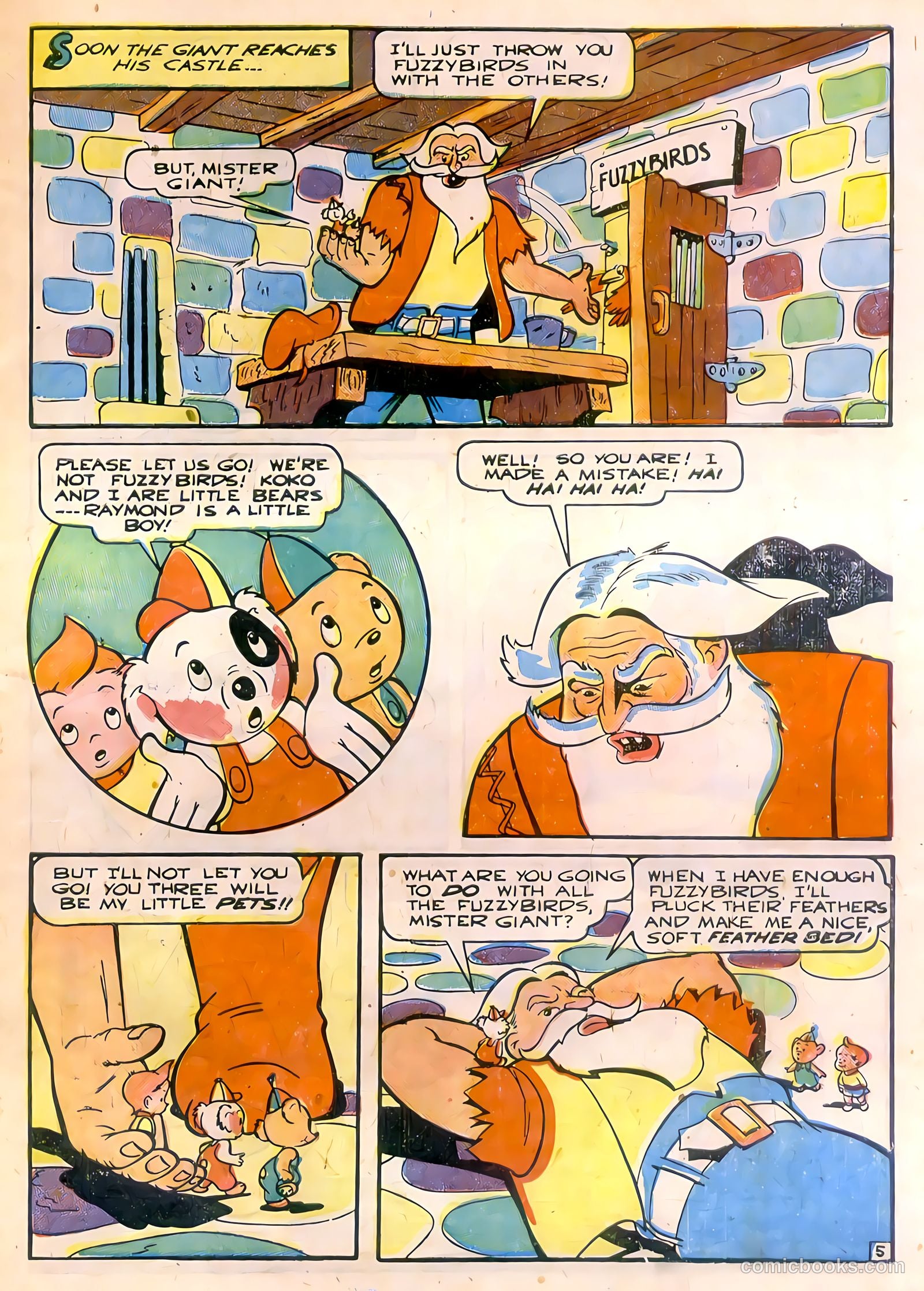 Tick Tock Tales [Tick Tock Comics] #6 (1946) — page 7 of 52
