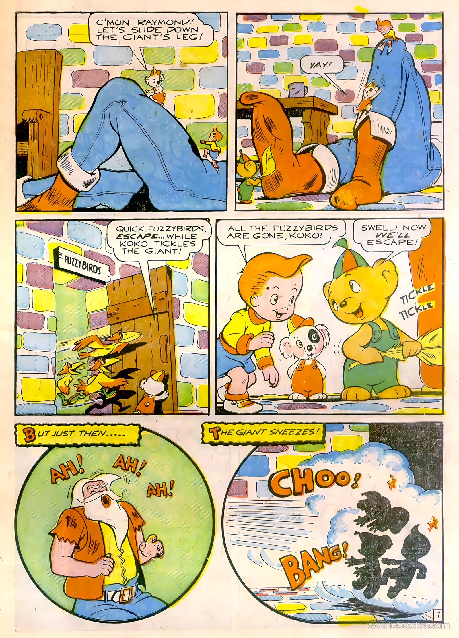 Tick Tock Tales [Tick Tock Comics] #6 (1946) — page 9 of 52