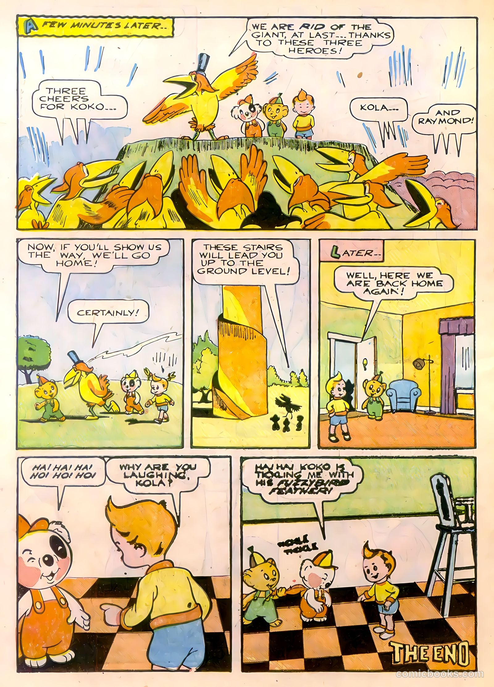 Tick Tock Tales [Tick Tock Comics] #6 (1946) — page 12 of 52