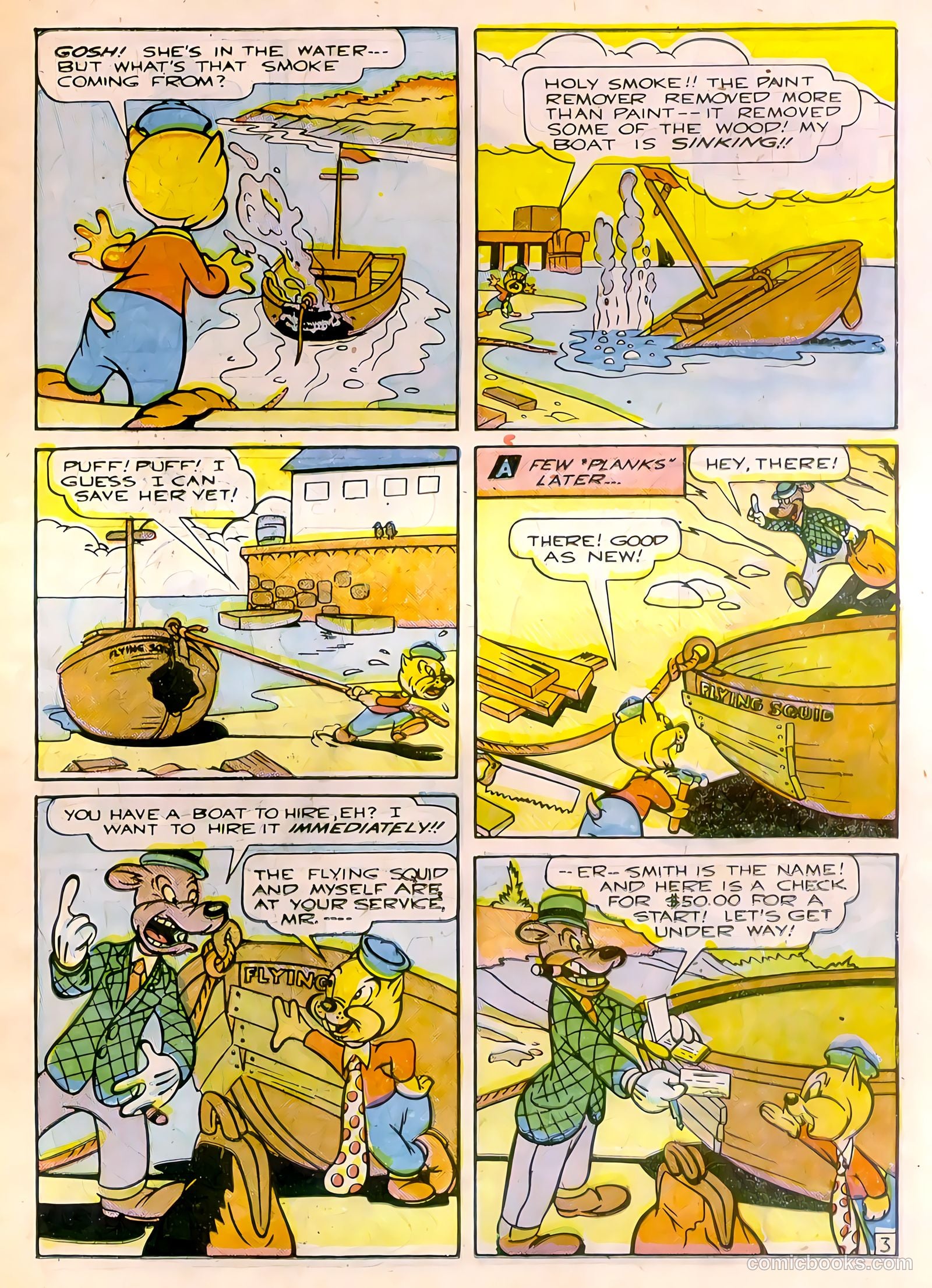 Tick Tock Tales [Tick Tock Comics] #6 (1946) — page 15 of 52