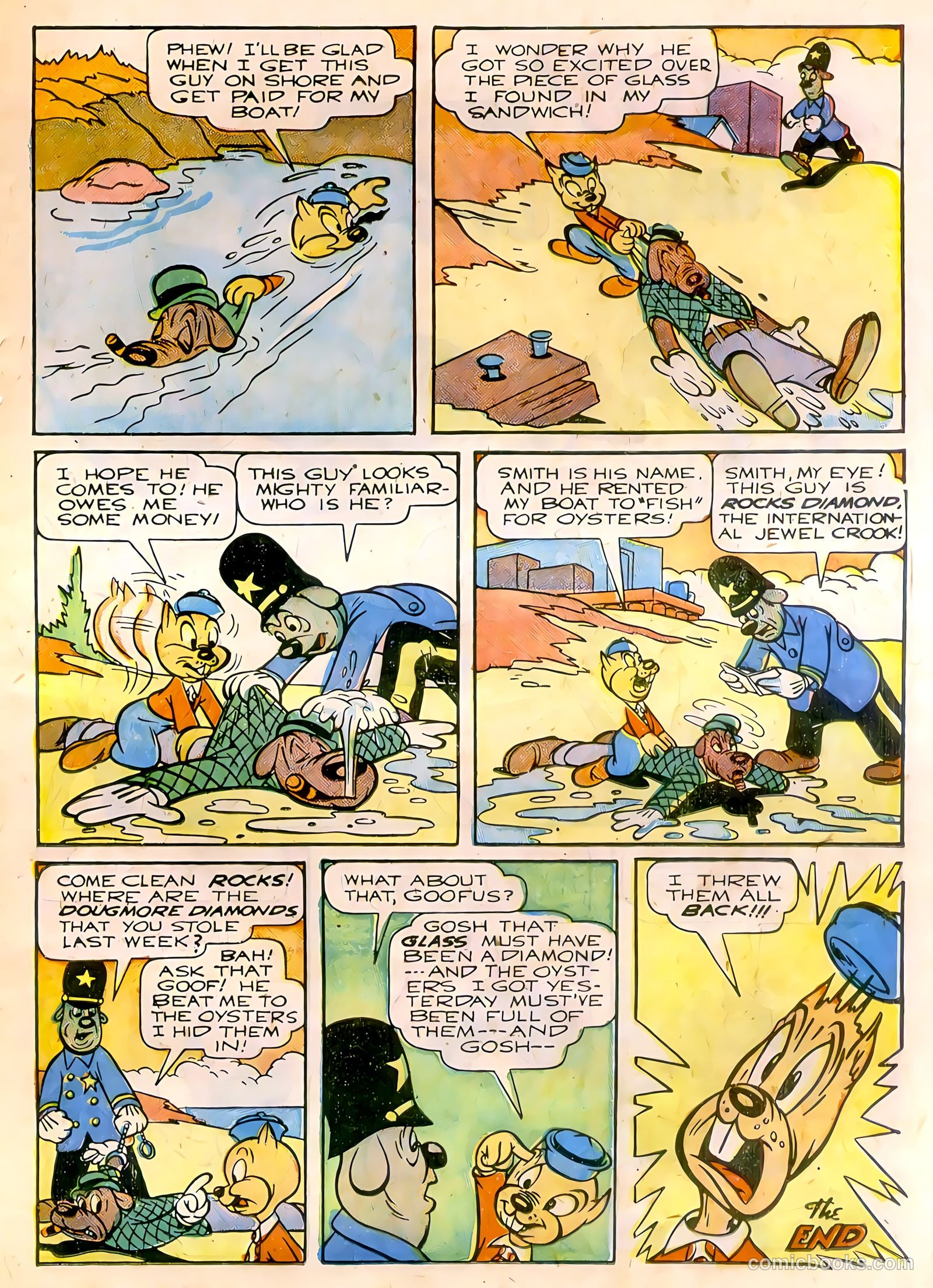 Tick Tock Tales [Tick Tock Comics] #6 (1946) — page 19 of 52