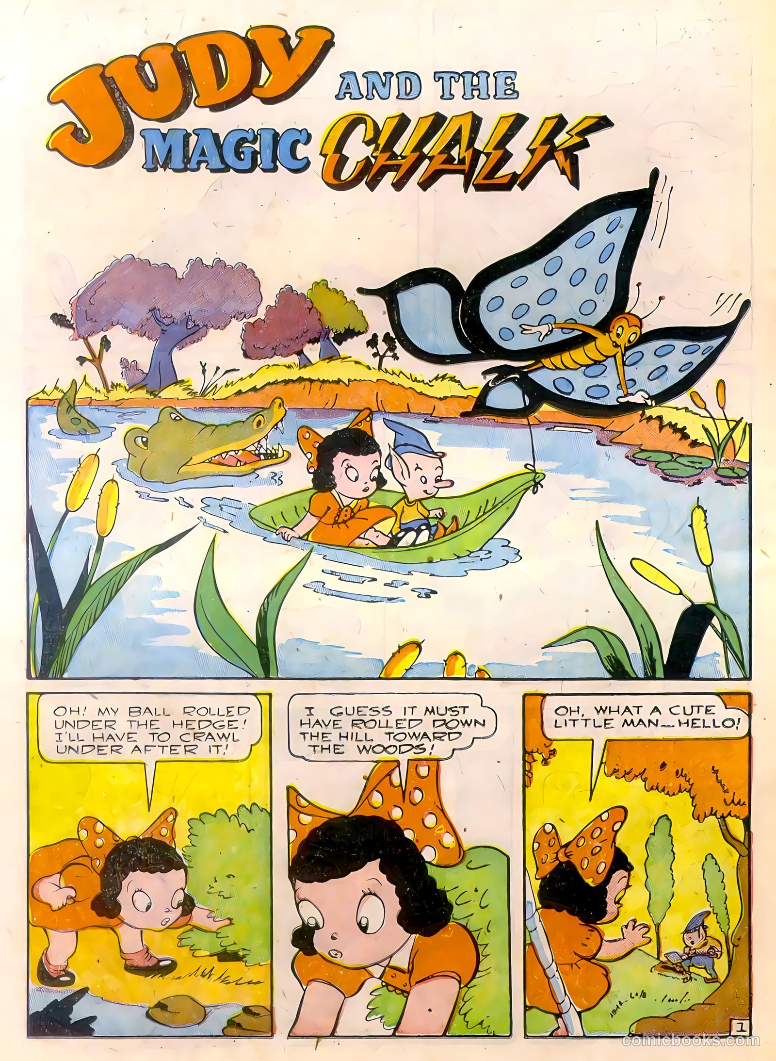 Tick Tock Tales [Tick Tock Comics] #6 (1946) — page 20 of 52