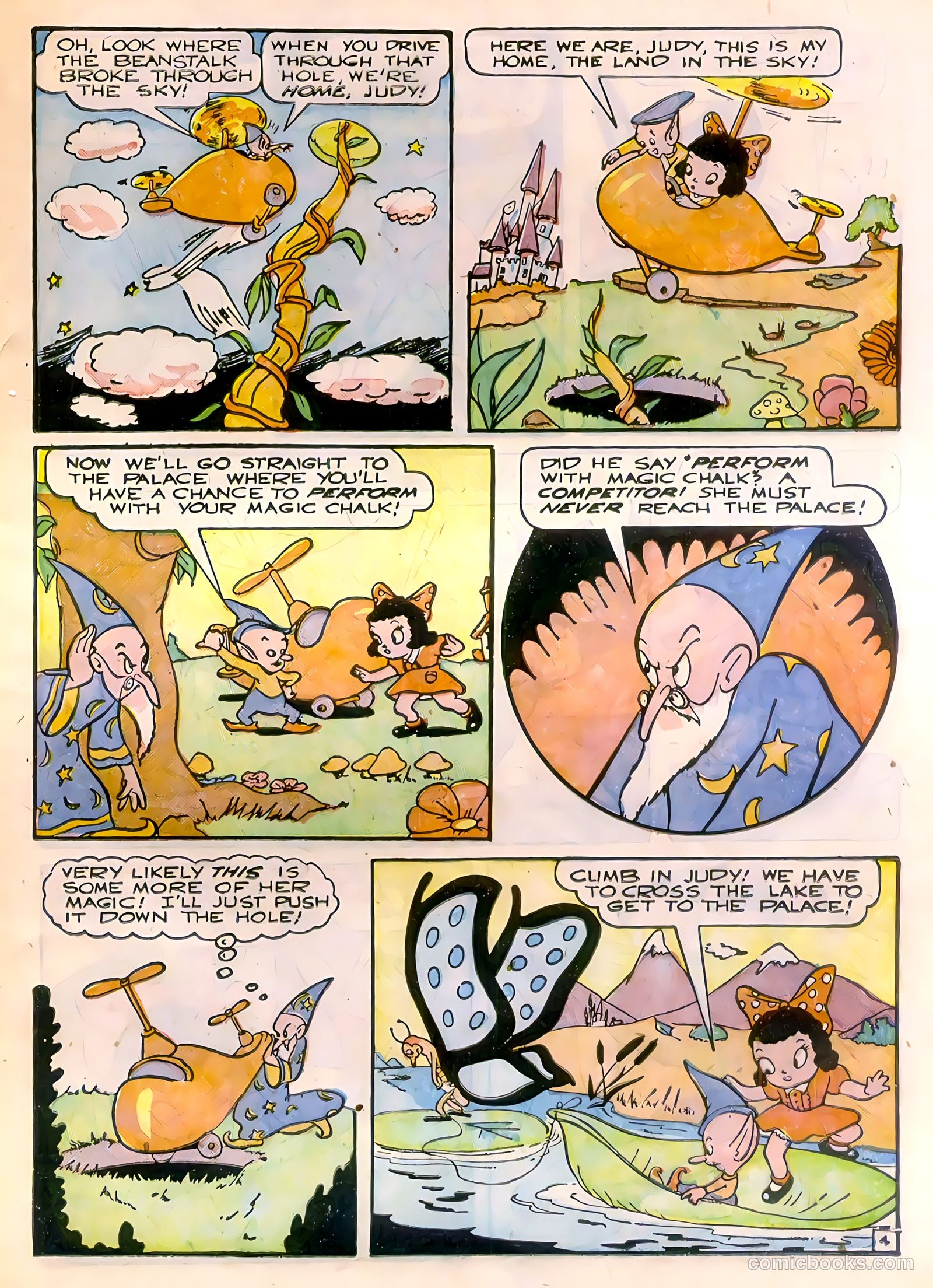 Tick Tock Tales [Tick Tock Comics] #6 (1946) — page 23 of 52