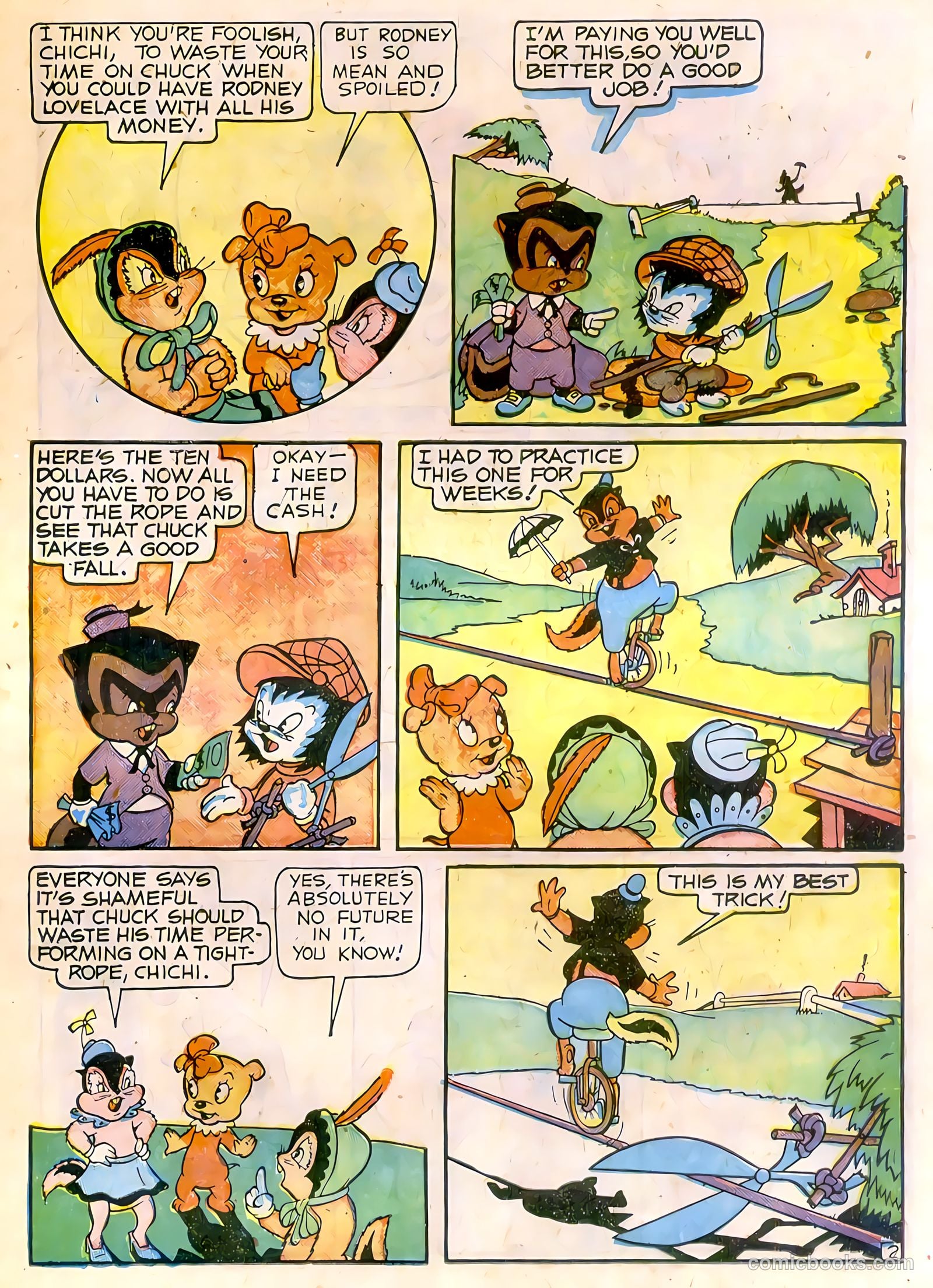 Tick Tock Tales [Tick Tock Comics] #6 (1946) — page 29 of 52