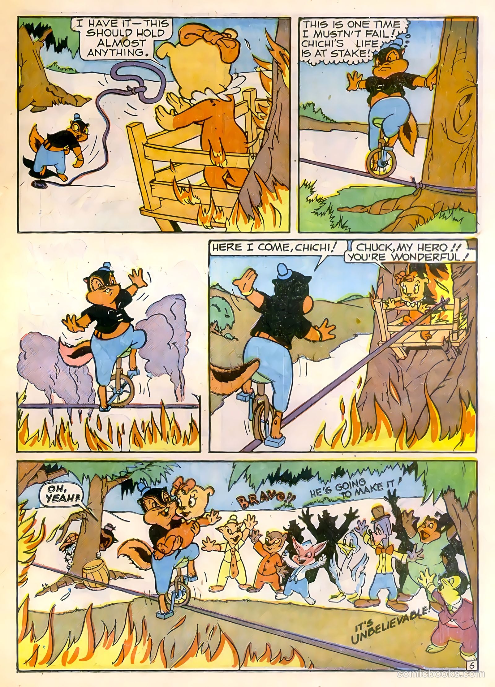 Tick Tock Tales [Tick Tock Comics] #6 (1946) — page 33 of 52