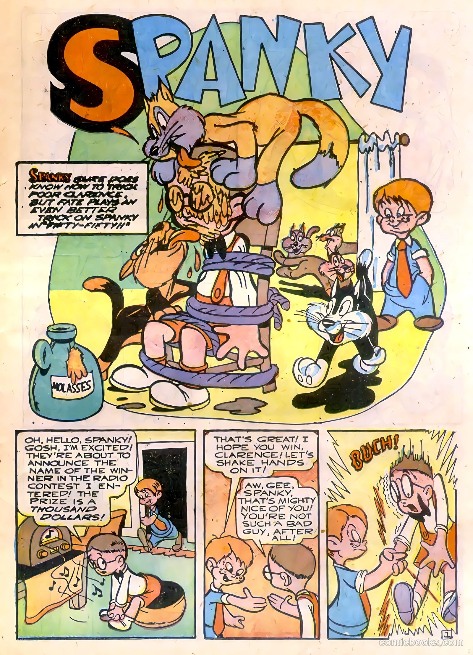 Tick Tock Tales [Tick Tock Comics] #6 (1946) — page 35 of 52