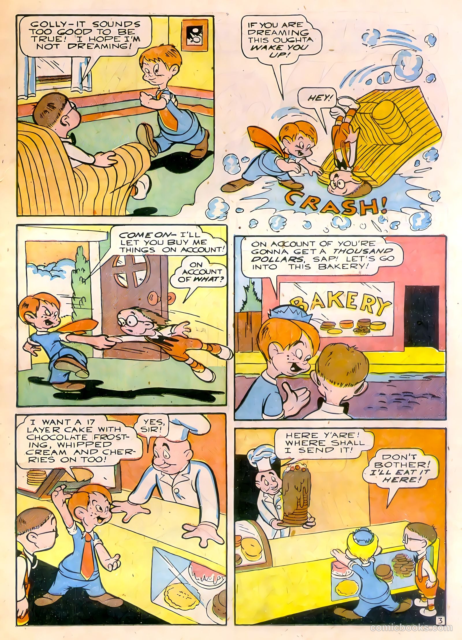 Tick Tock Tales [Tick Tock Comics] #6 (1946) — page 37 of 52
