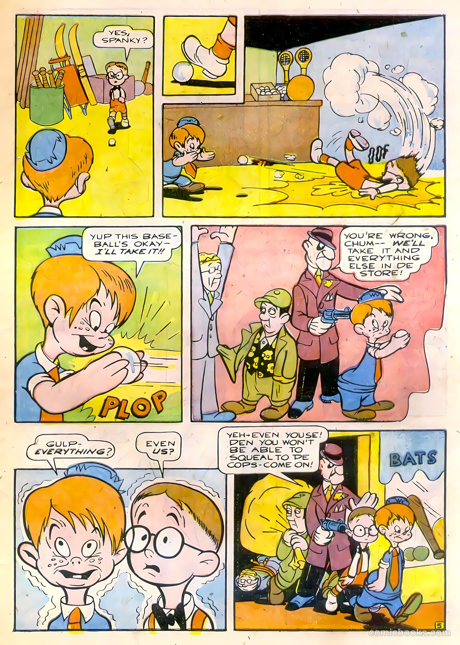 Tick Tock Tales [Tick Tock Comics] #6 (1946) — page 39 of 52