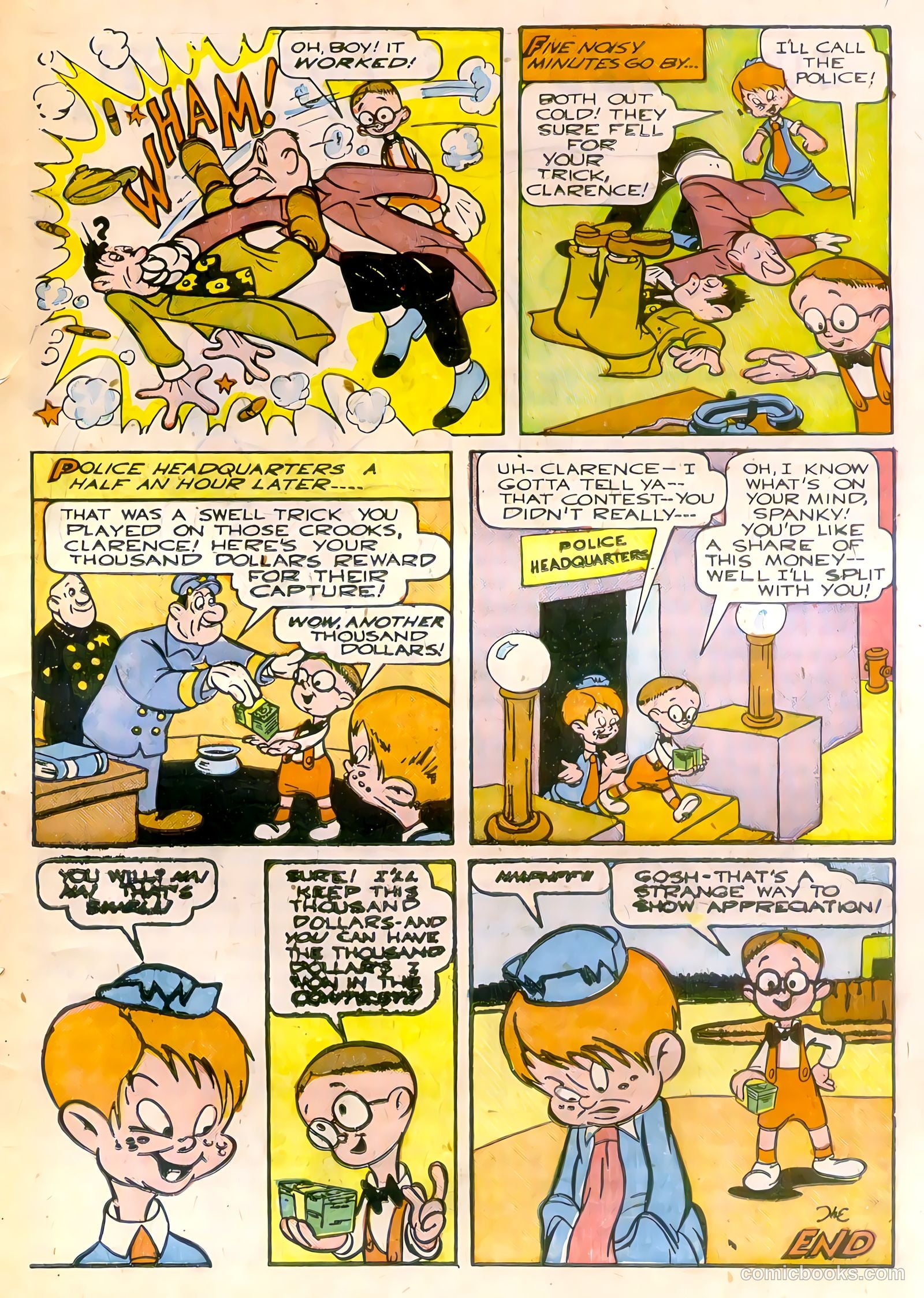 Tick Tock Tales [Tick Tock Comics] #6 (1946) — page 41 of 52