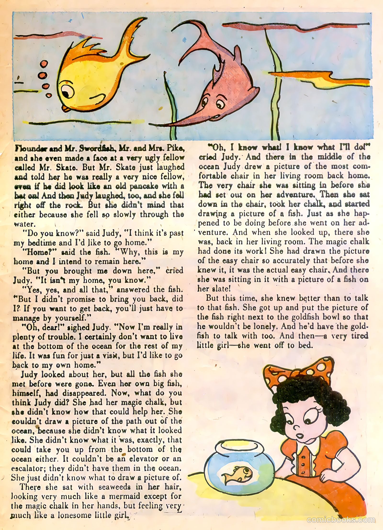 Tick Tock Tales [Tick Tock Comics] #6 (1946) — page 43 of 52
