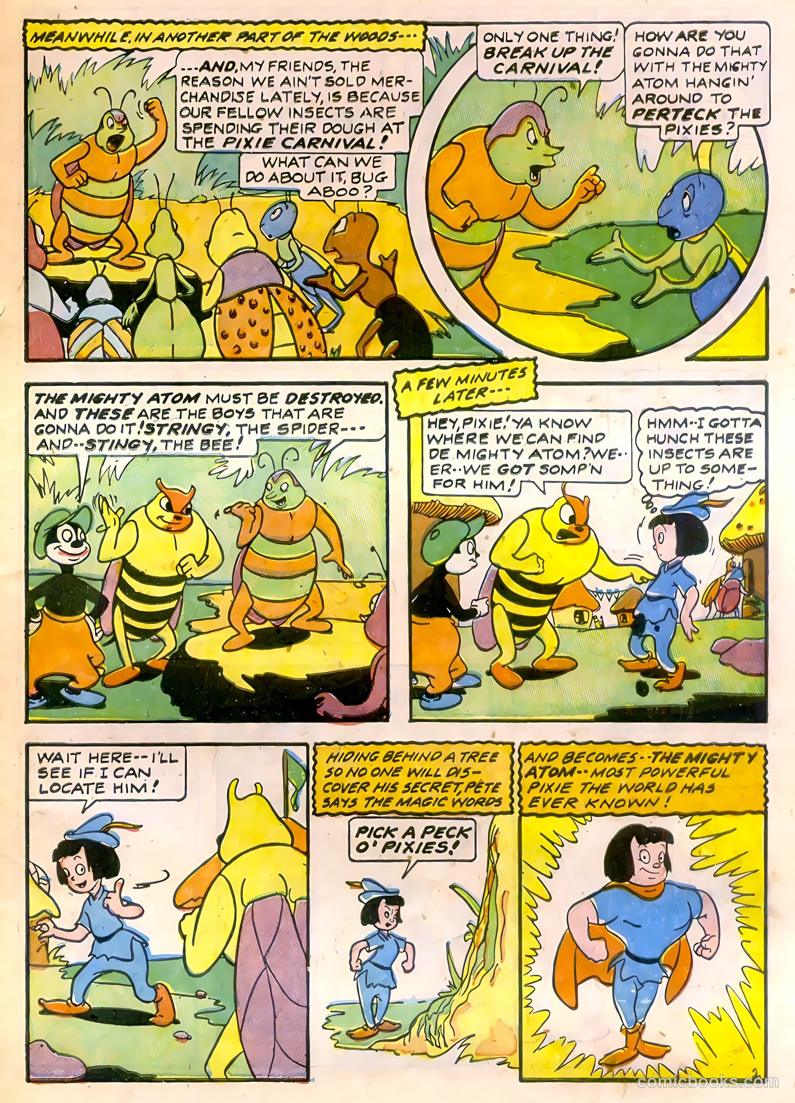 Tick Tock Tales [Tick Tock Comics] #6 (1946) — page 45 of 52