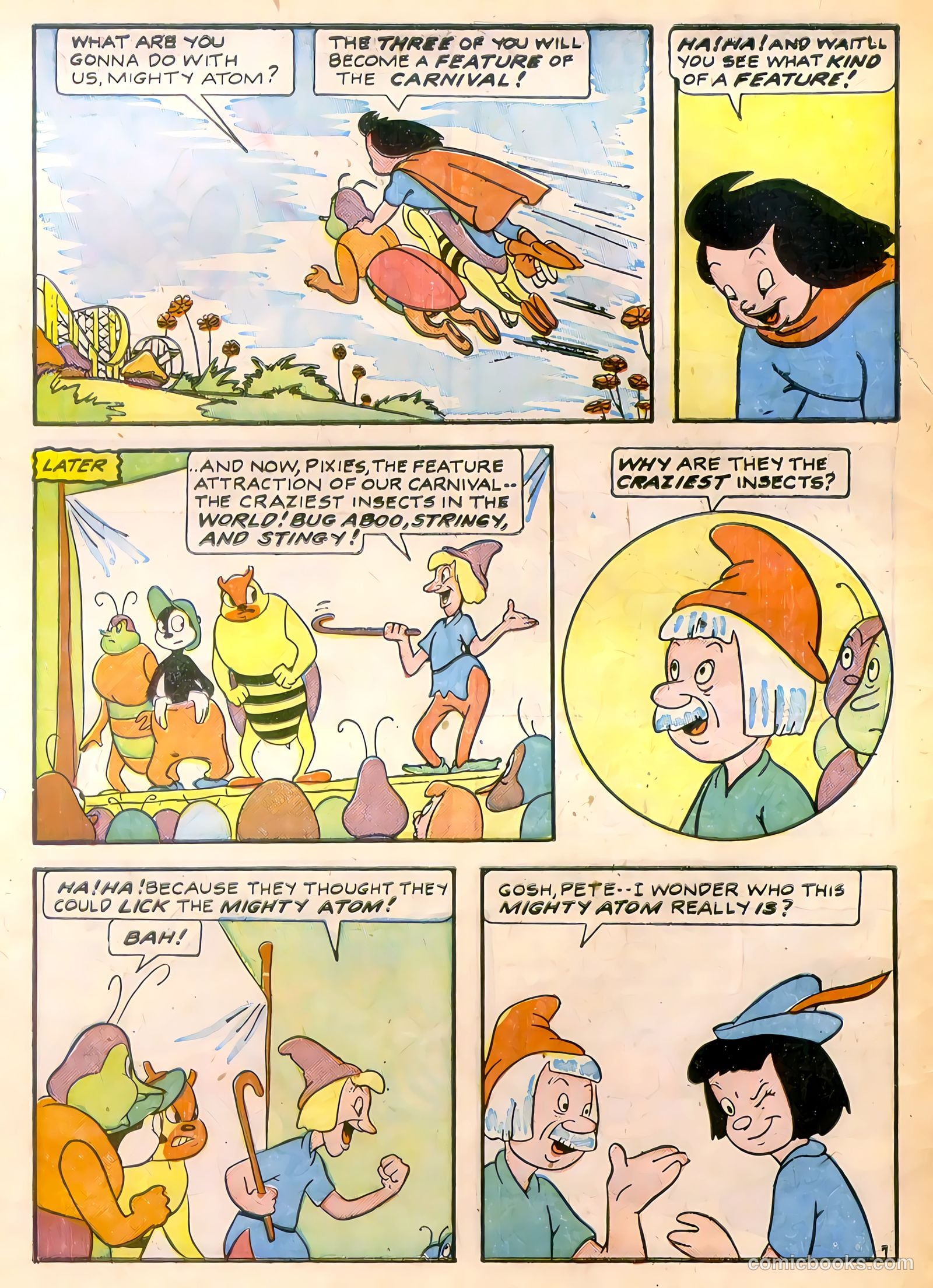 Tick Tock Tales [Tick Tock Comics] #6 (1946) — page 50 of 52