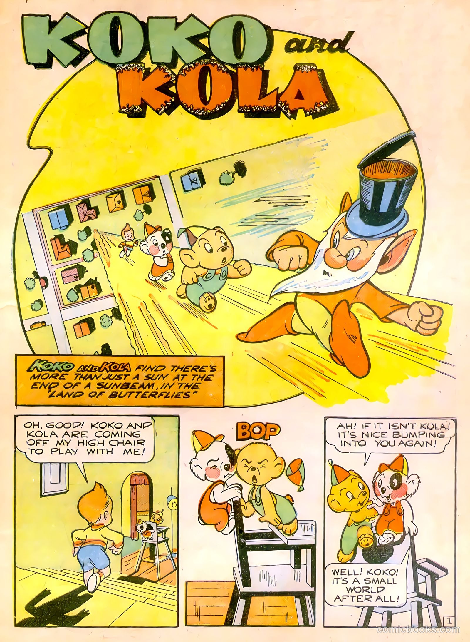 Tick Tock Tales [Tick Tock Comics] #7 (1946) — page 3 of 52