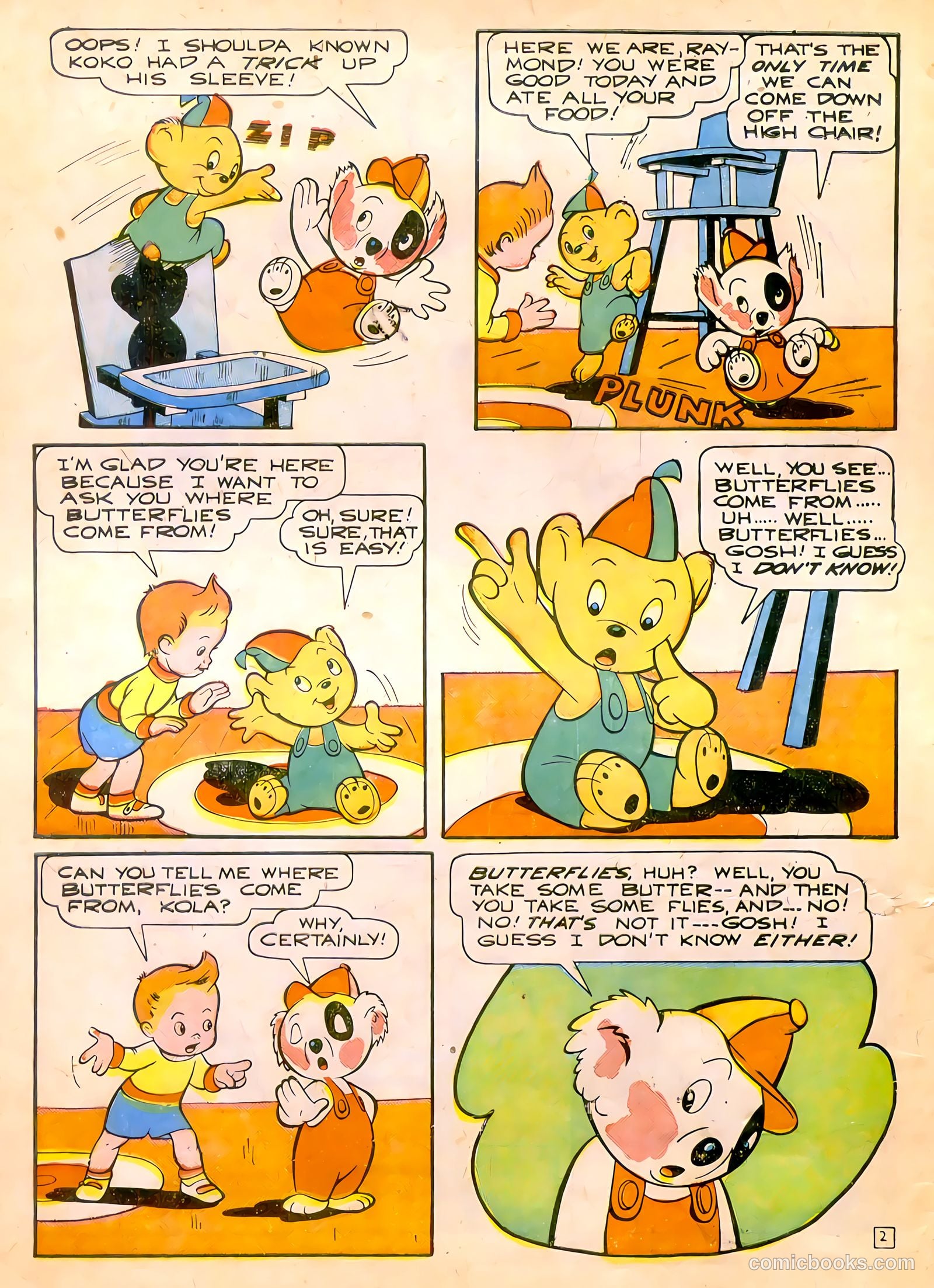 Tick Tock Tales [Tick Tock Comics] #7 (1946) — page 4 of 52