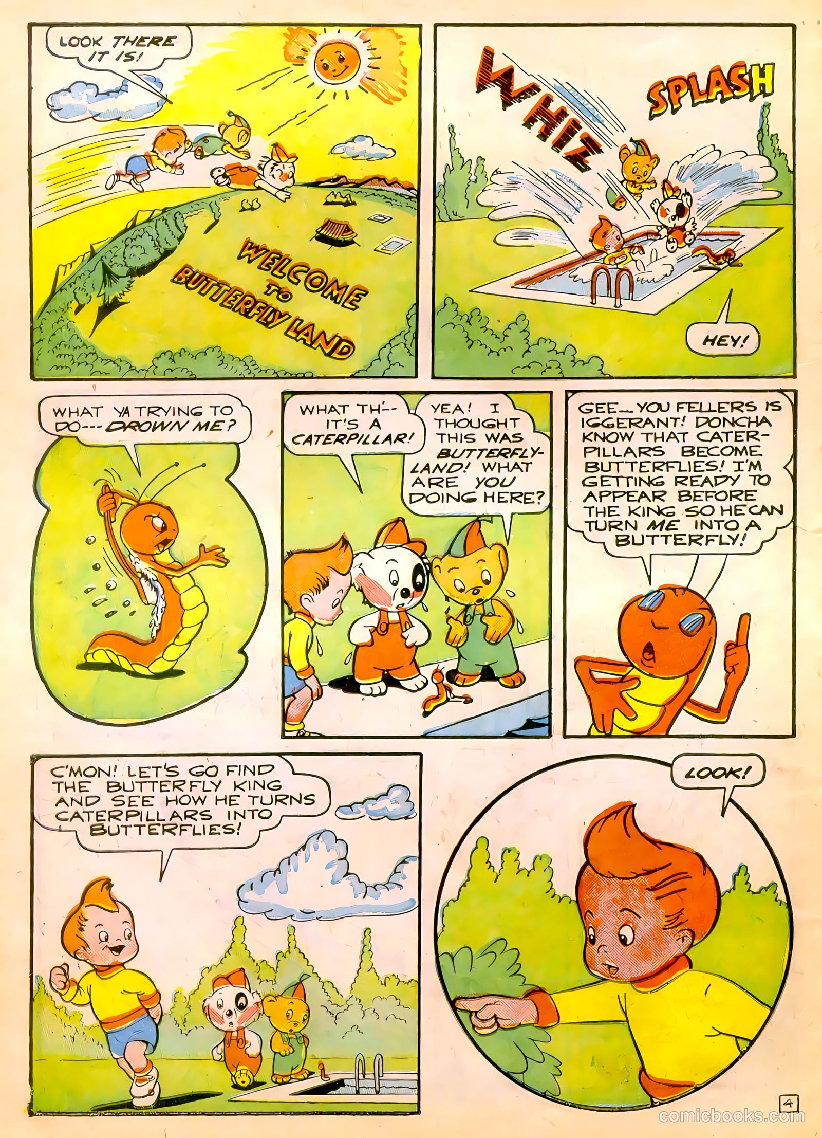 Tick Tock Tales [Tick Tock Comics] #7 (1946) — page 6 of 52