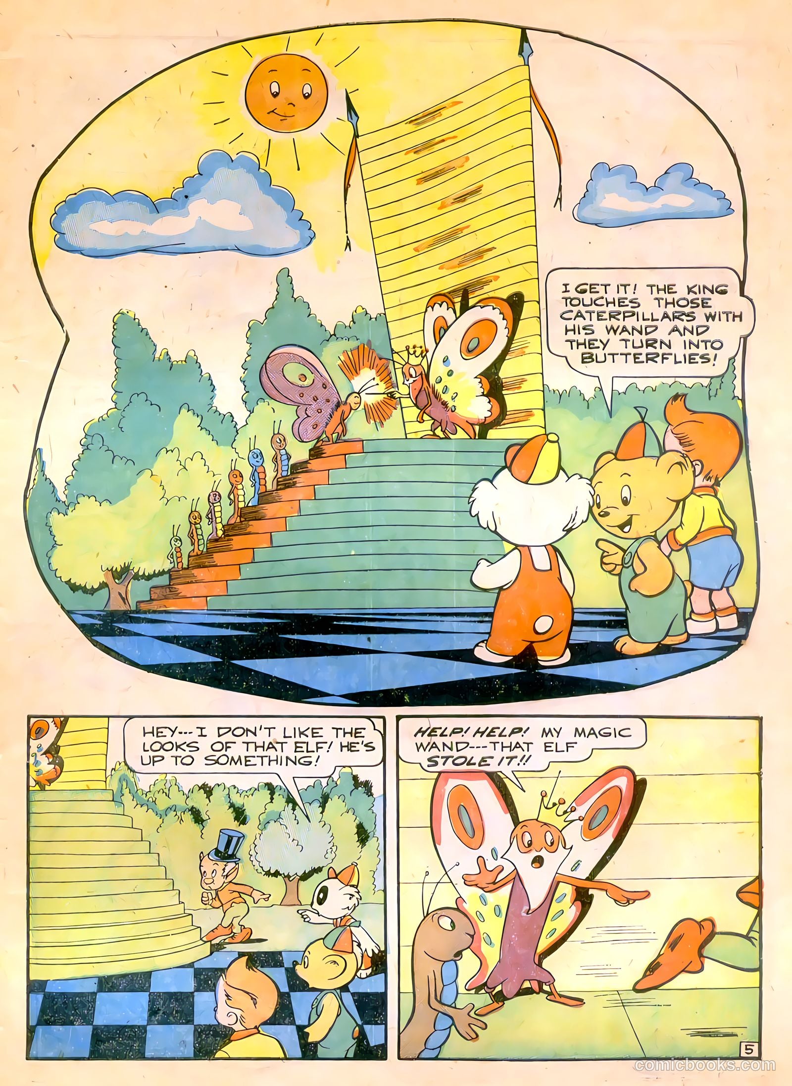 Tick Tock Tales [Tick Tock Comics] #7 (1946) — page 7 of 52