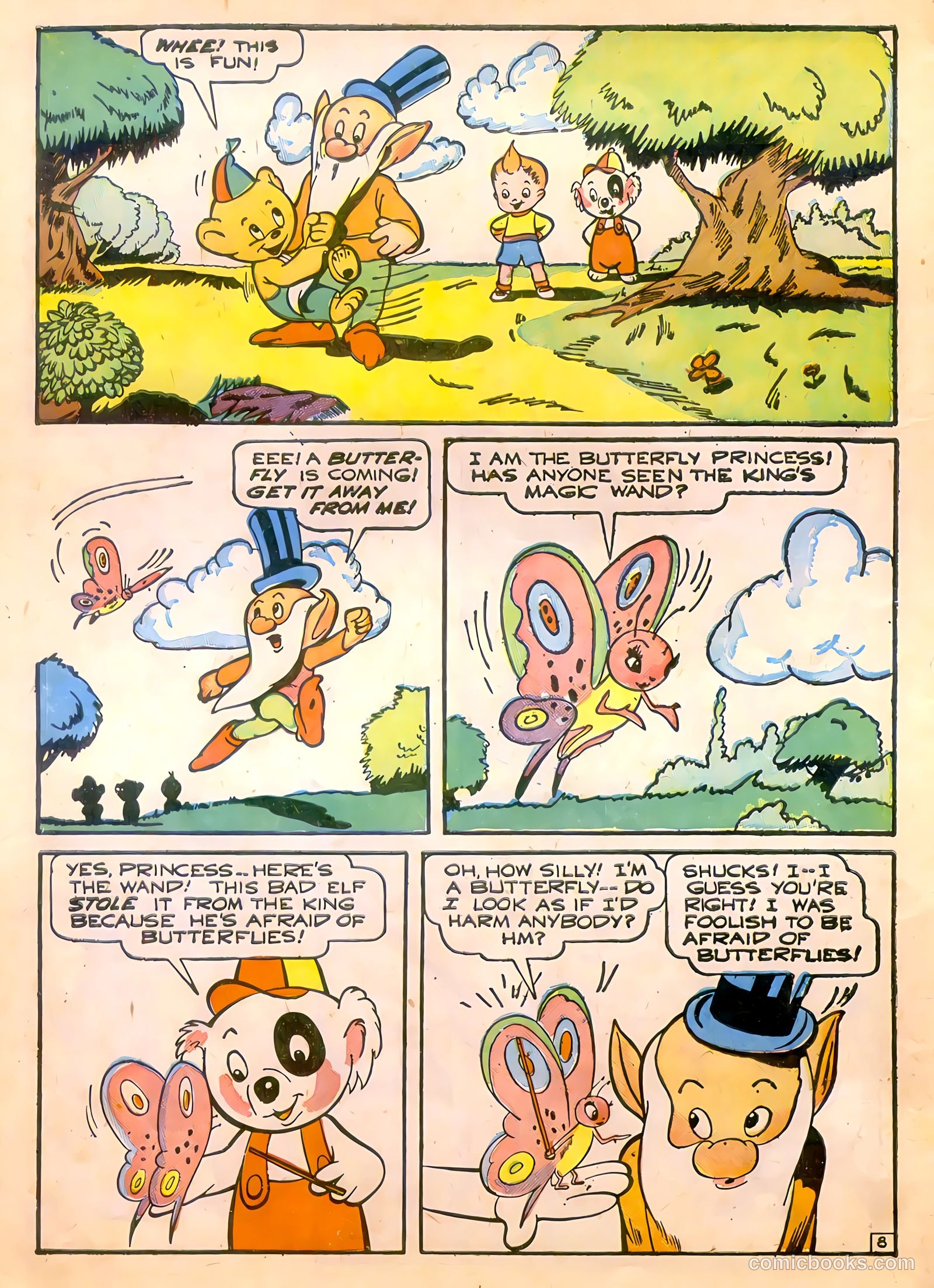Tick Tock Tales [Tick Tock Comics] #7 (1946) — page 10 of 52