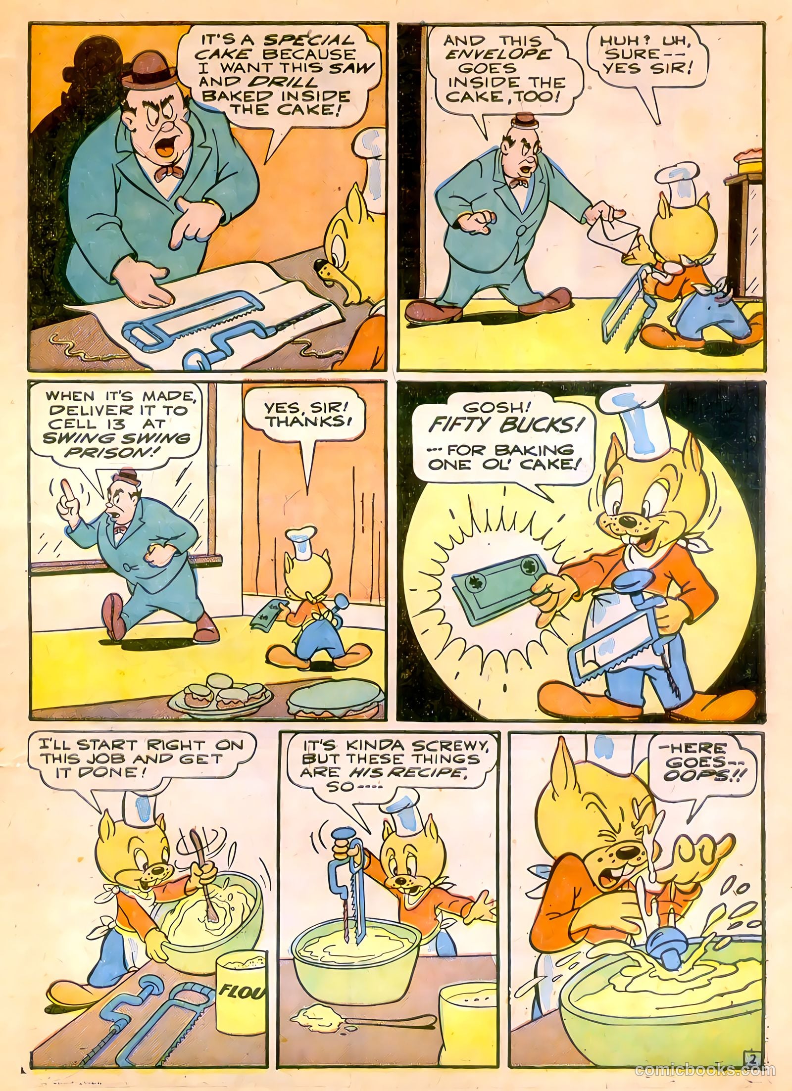 Tick Tock Tales [Tick Tock Comics] #7 (1946) — page 13 of 52