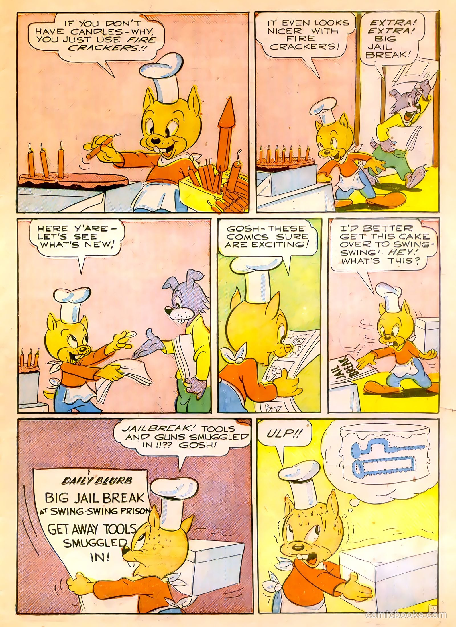 Tick Tock Tales [Tick Tock Comics] #7 (1946) — page 15 of 52