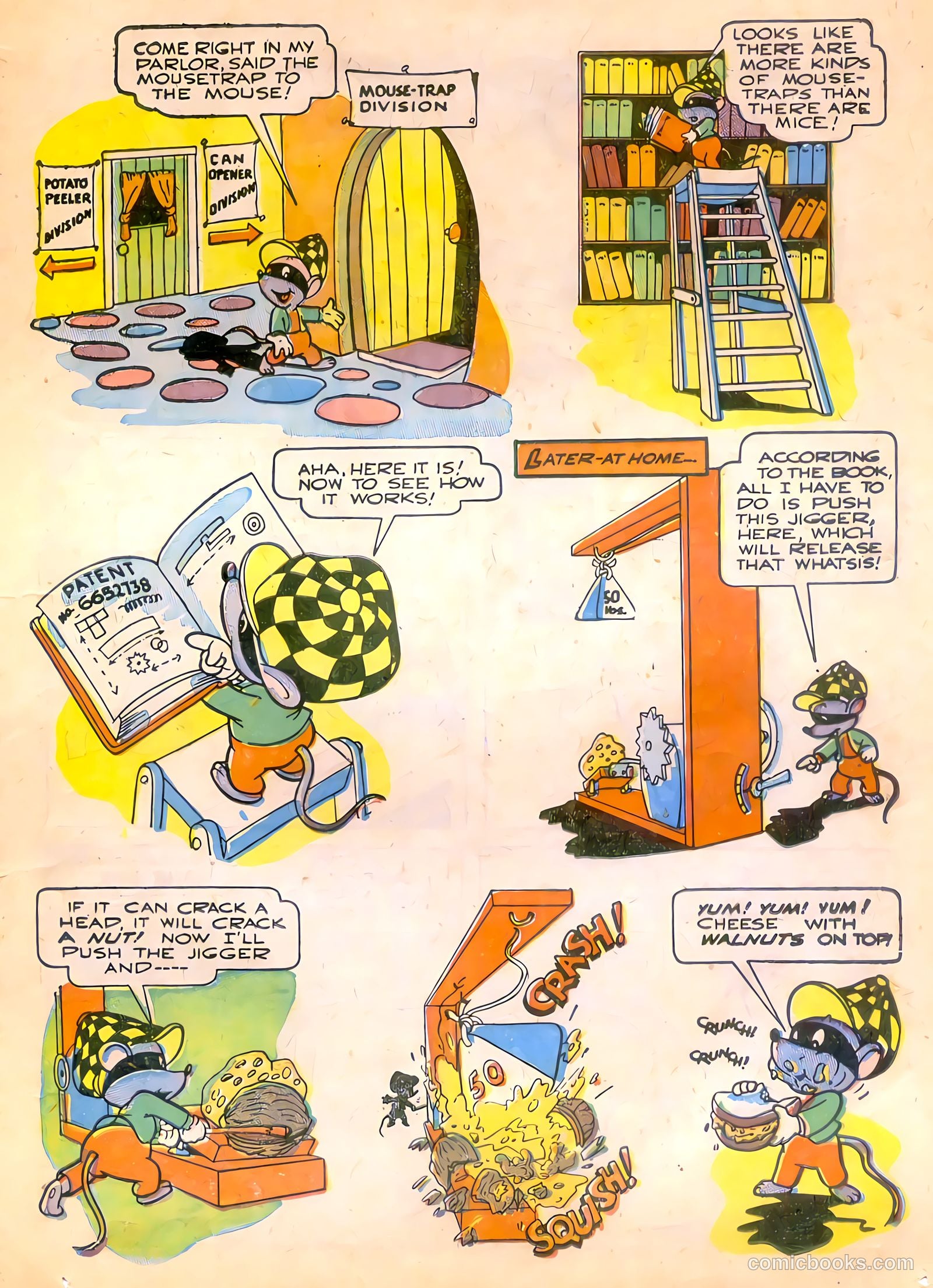Tick Tock Tales [Tick Tock Comics] #7 (1946) — page 19 of 52